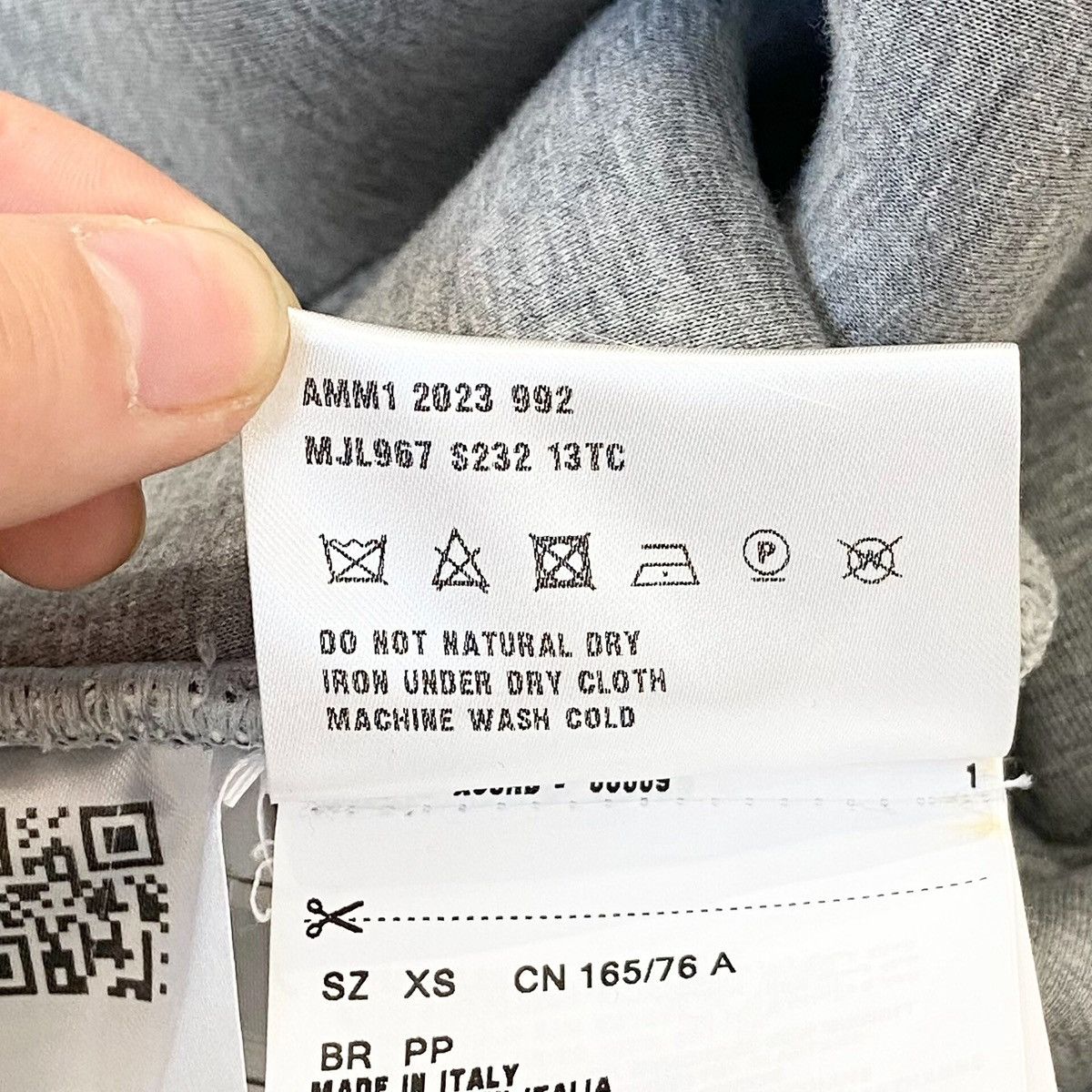 Miu Miu Miu Miu grey embroidered cotton zip hoodie Size XS / US 0-2 / IT 36-38 - 8 Thumbnail