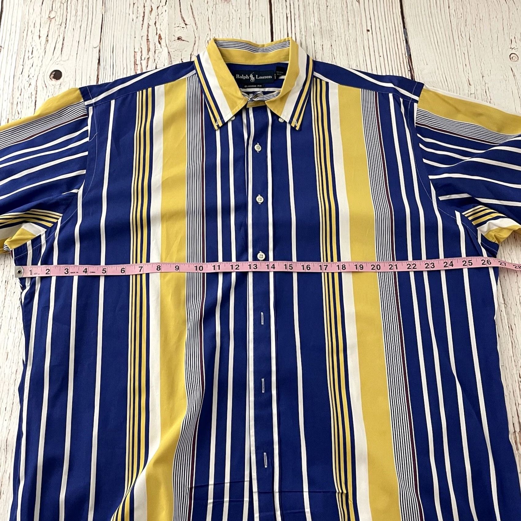 Polo Ralph Lauren VINTAGE Polo Ralph Lauren Striped Button-Up Shirt Mens XL Size US XL / EU 56 / 4 - 5 Thumbnail