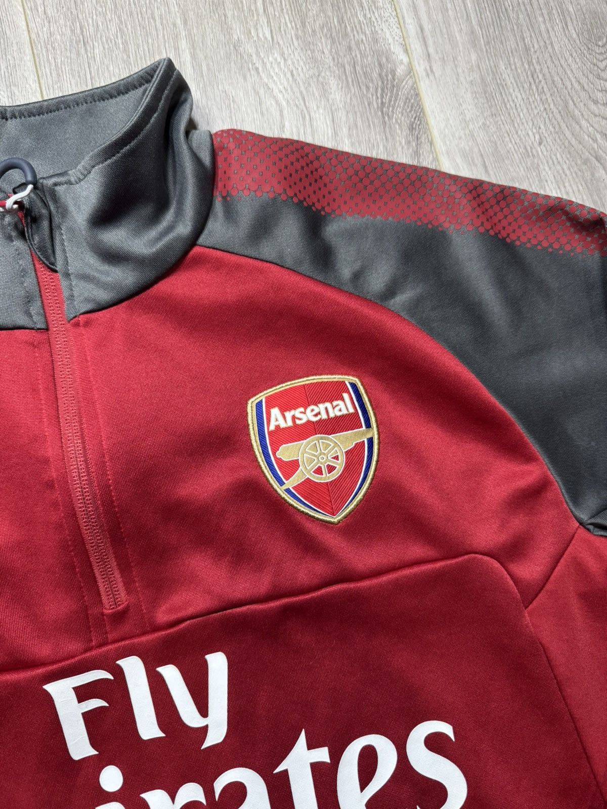 Puma Puma Arsenal FC Mens 1/4 Zip Pullover Medium Fly Emirates Size US M / EU 48-50 / 2 - 5 Thumbnail
