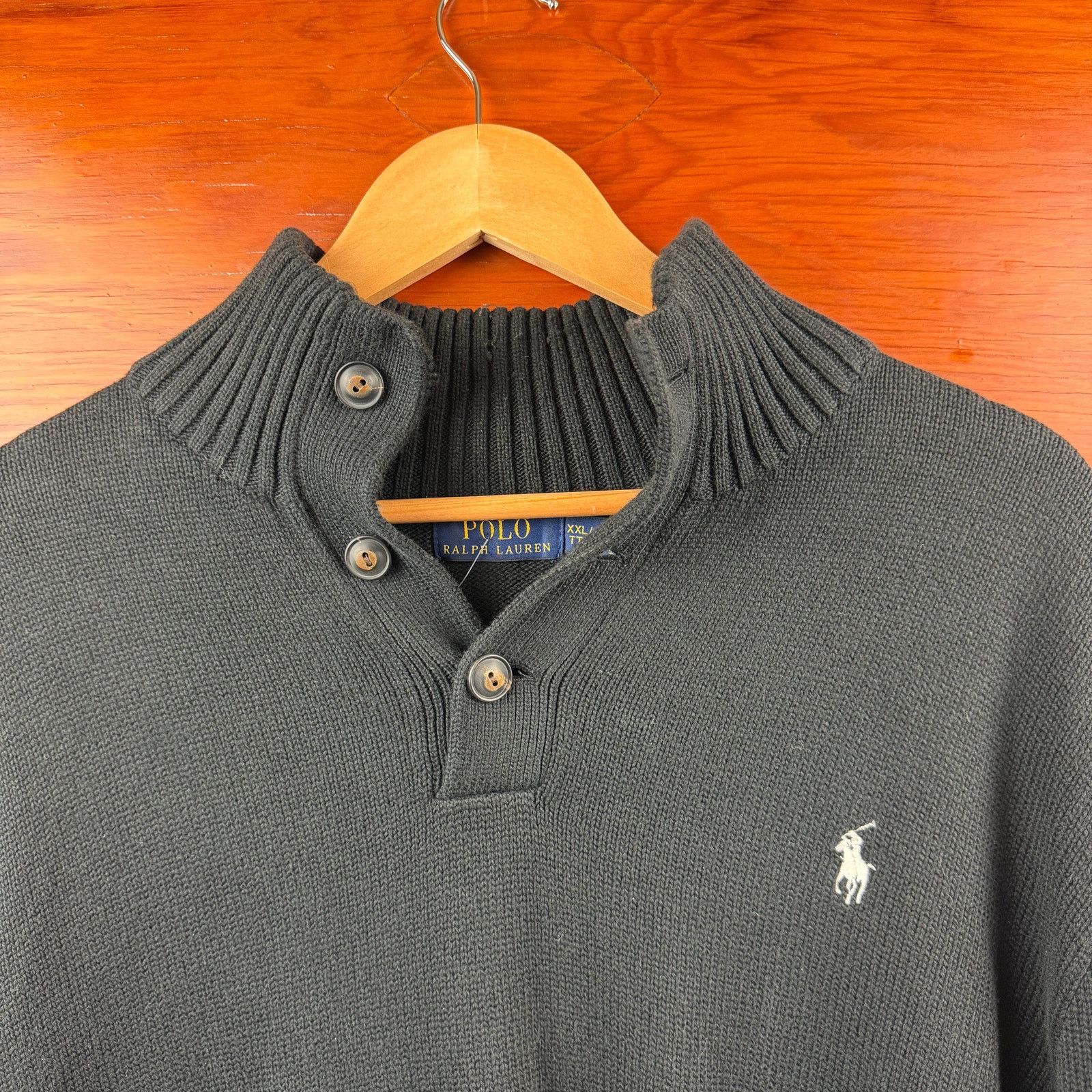Polo Ralph Lauren Polo Ralph Lauren Henley Sweater Size XXL Size US XXL / EU 58 / 5 - 3 Thumbnail