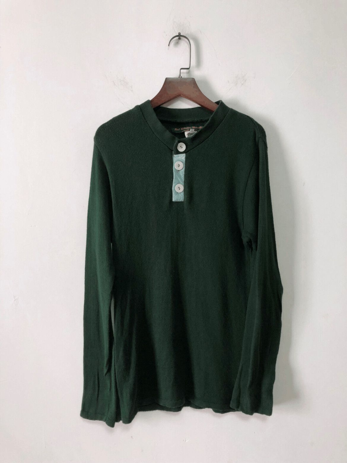 Paul Harnden Shoemakers Paul Harnden Shoemakers Henry Neck Soft Knitwear Size US S / EU 44-46 / 1 - 1 Thumbnail