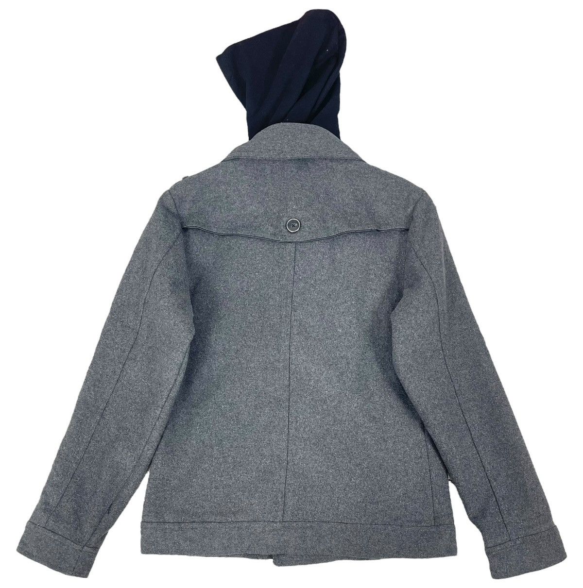 In The Attic × Japanese Brand Vintage In The Attic Wool Double Collar Jacket Size US L / EU 52-54 / 3 - 2 Thumbnail