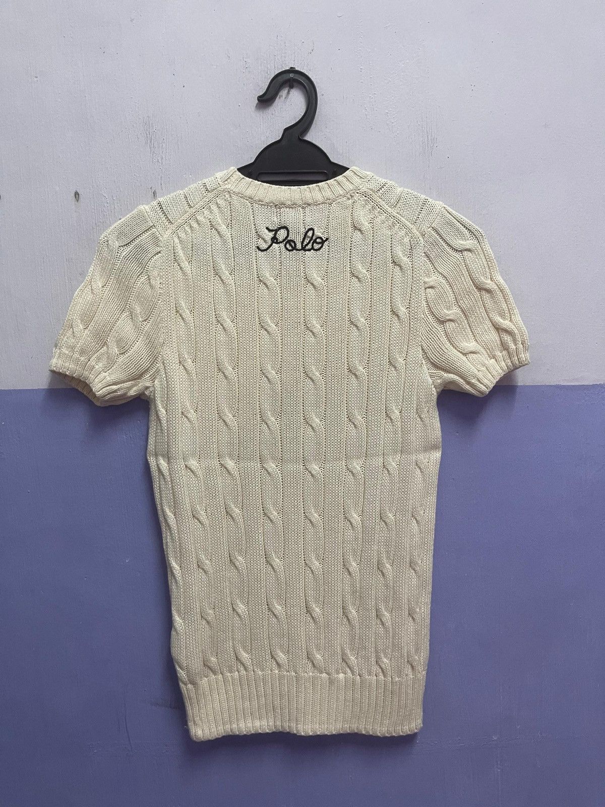 Polo Ralph Lauren Polo Ralph Lauren RL Cable Knitwear Size US S / EU 44-46 / 1 - 3 Thumbnail