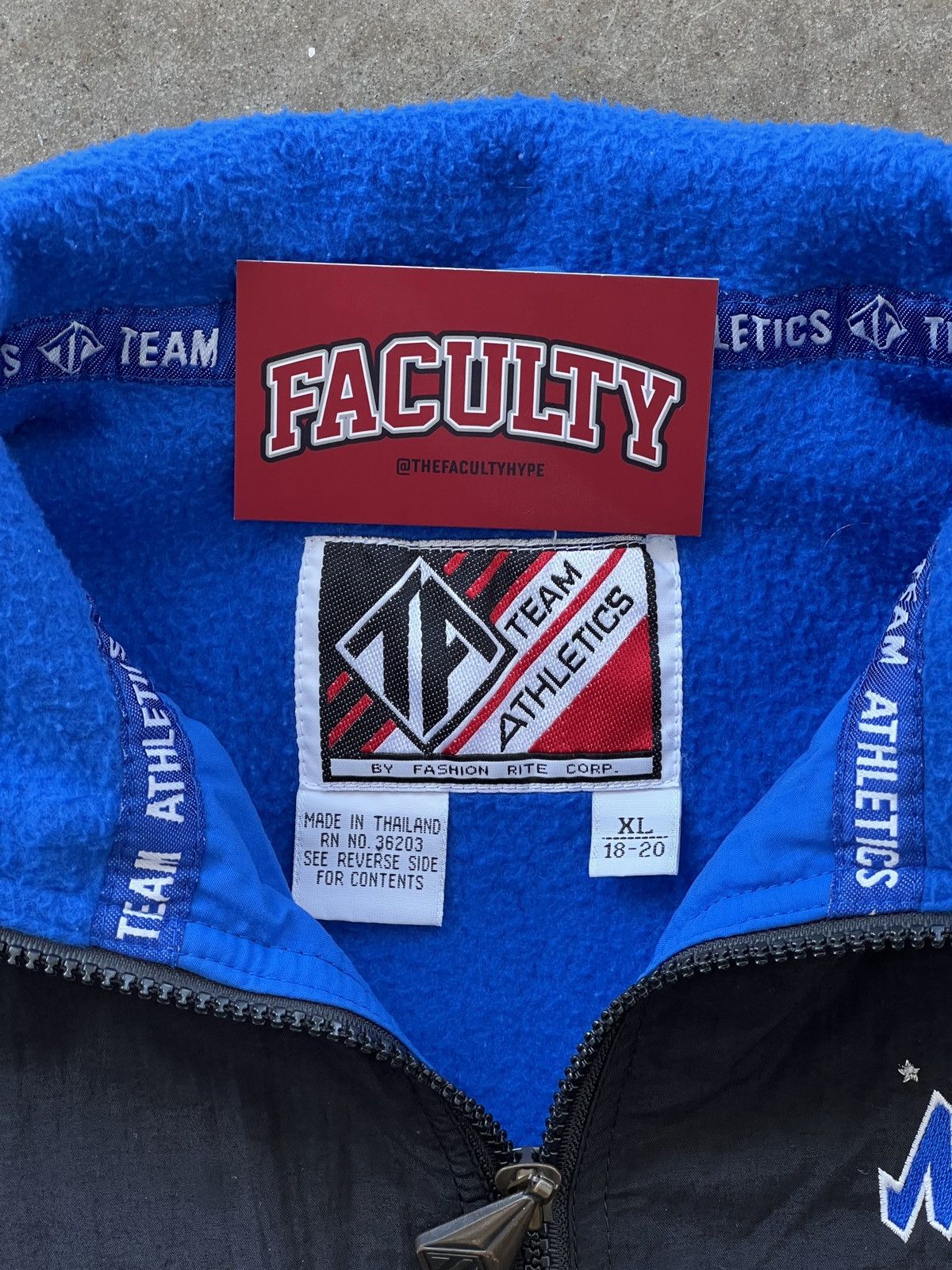 NBA 90s Orlando Magic Team Athletics Fleece Jacket Youth XL Size US S / EU 44-46 / 1 - 3 Thumbnail