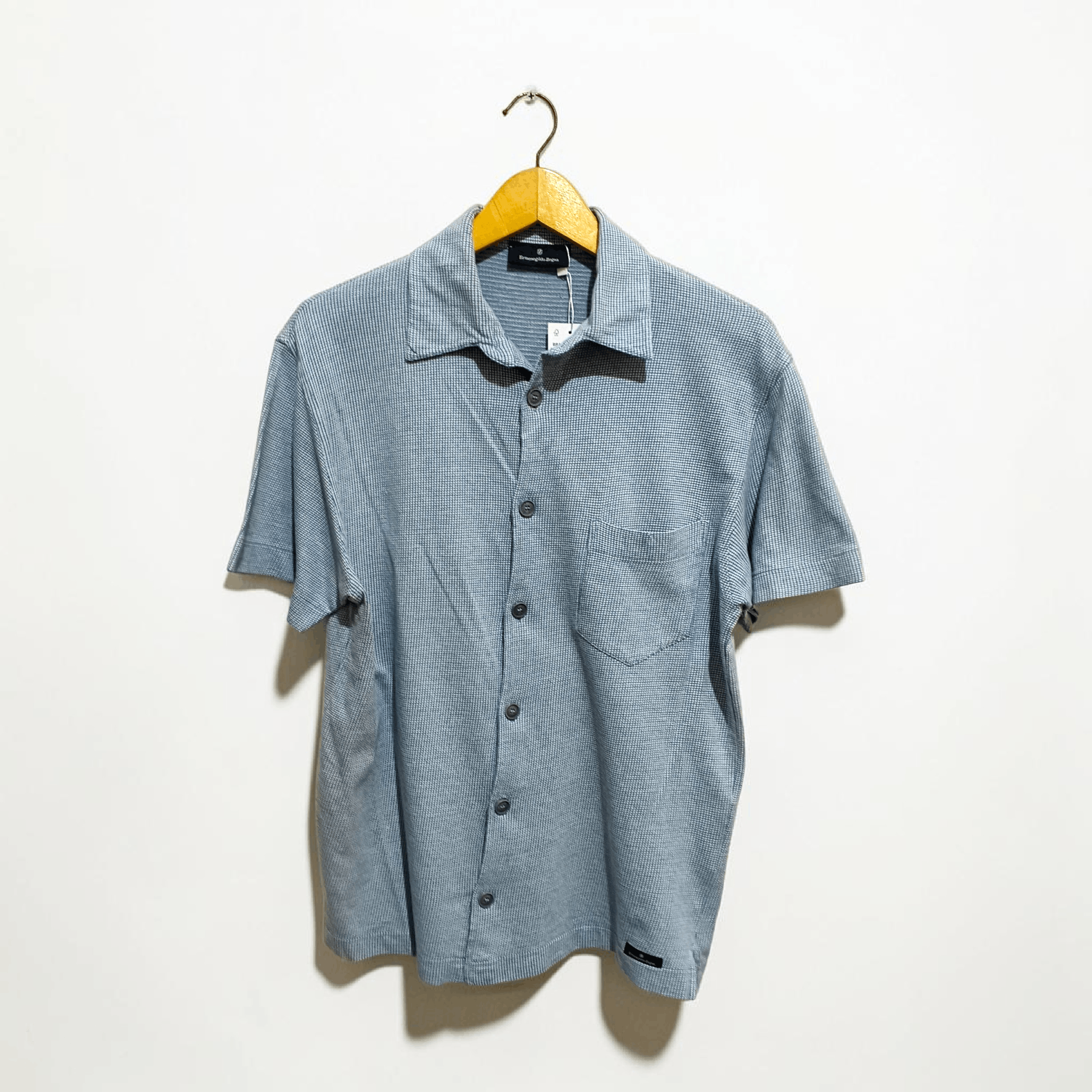 Ermenegildo Zegna ERMENEGILDO ZEGNA COTTON SHIRT Size US S / EU 44-46 / 1 - 1 Thumbnail