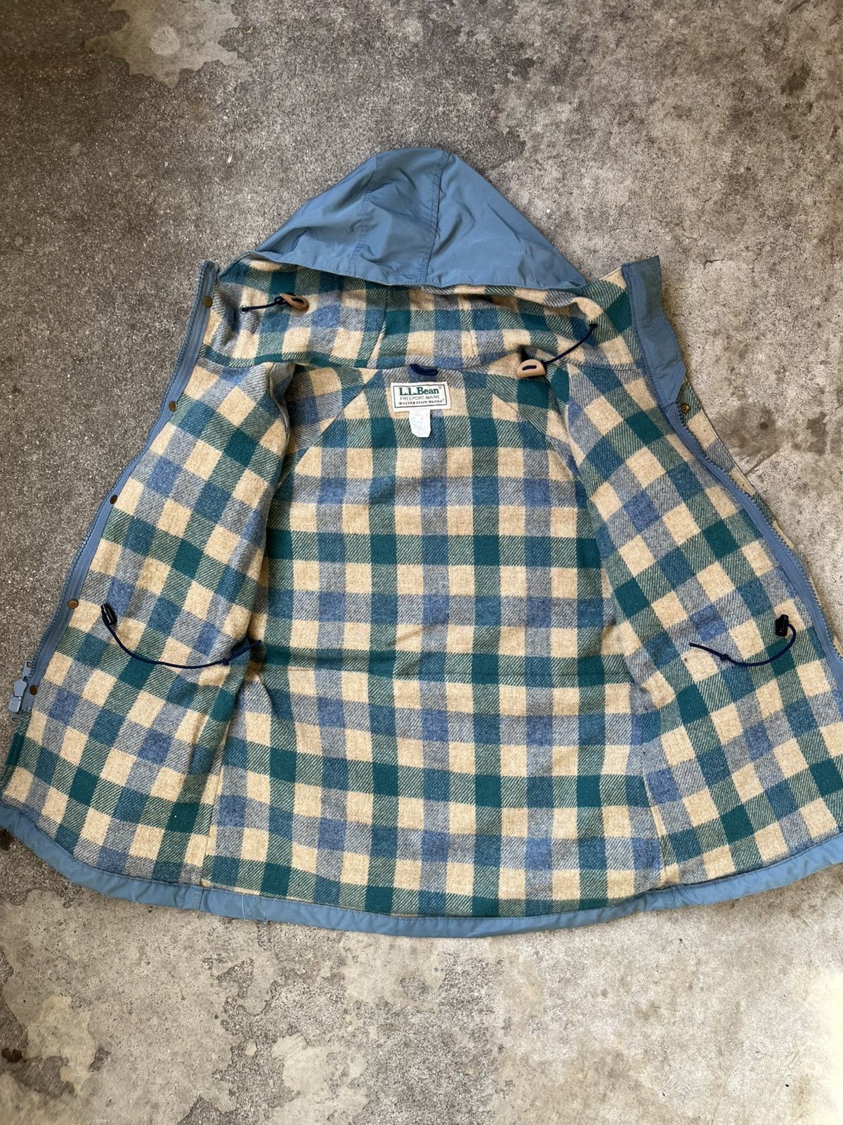 L.L. Bean Vintage 80s L.L. Bean Baxter State Parka Wool Lined Coat Size M / US 6-8 / IT 42-44 - 4 Thumbnail