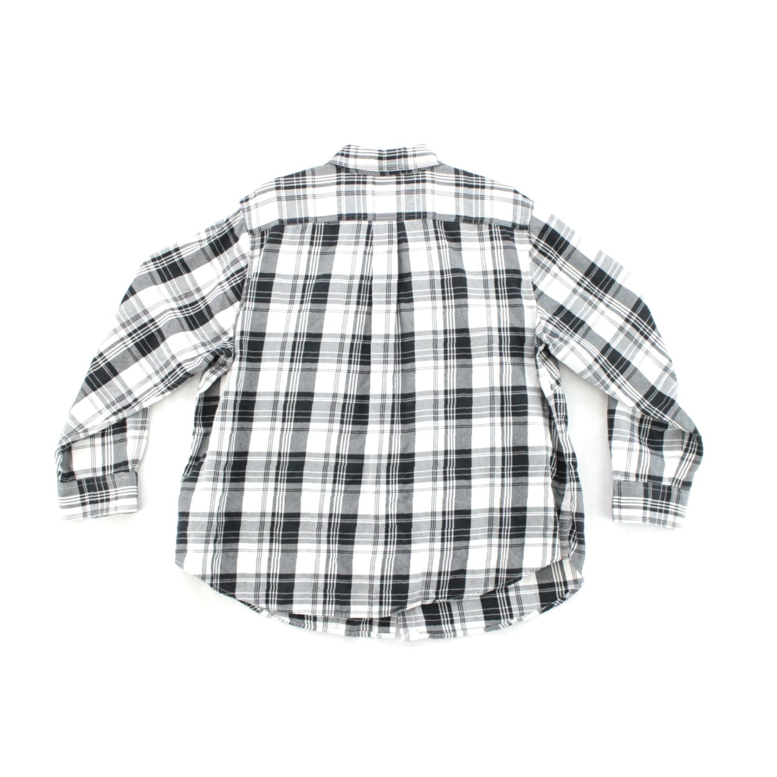 Ralph Lauren Lauren Ralph Lauren Flannel Shirt Womens 3X Black White Plaid Long Sleeve Soft Size XXL / US 16-18 / IT 52-54 - 4 Thumbnail