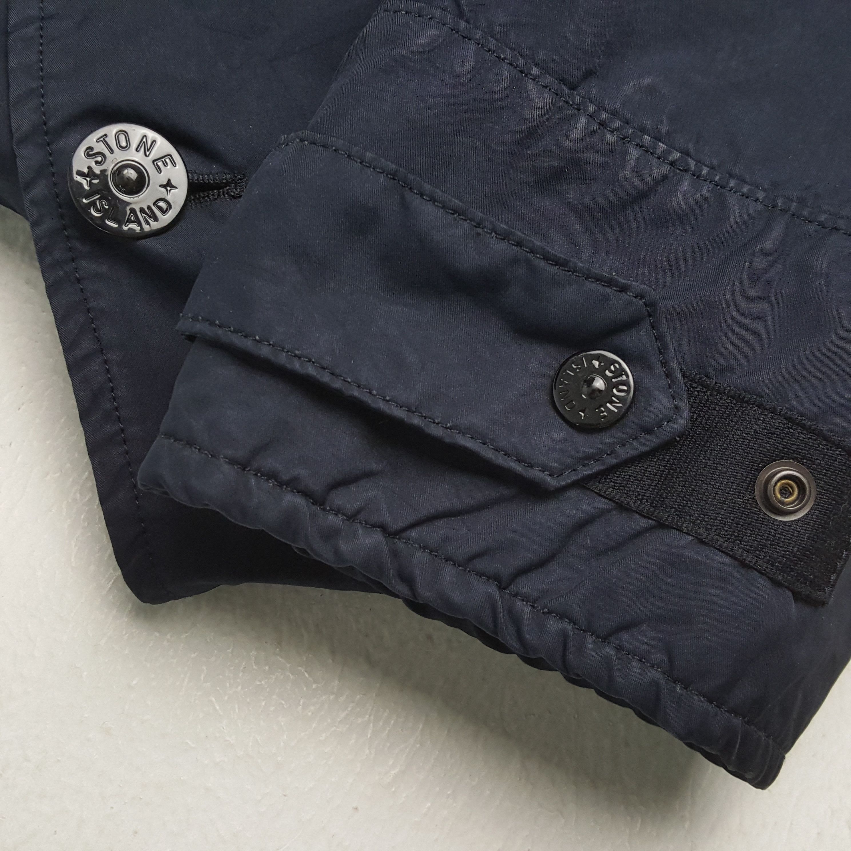 Stone Island × Vintage Vintage STONE ISLAND Fashion Brand Parkas Coat Jacket Size US L / EU 52-54 / 3 - 7 Thumbnail