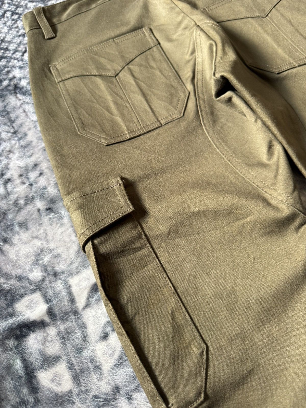 Hysteric Glamour × Japanese Brand Loaded Live Evil Flared Zip Up Ankle Cargo Pants Japan Made Size US 30 / EU 46 - 15 Thumbnail