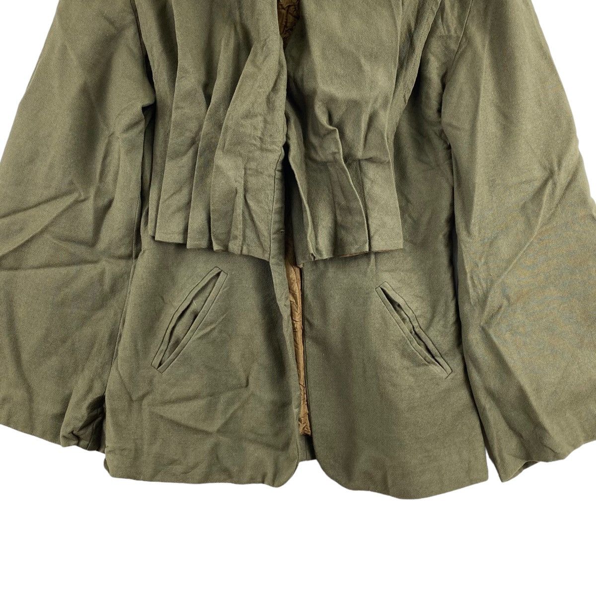 Other PHISIZOA ROMA Italian Brand Fashionable Khaki Coat Size S / US 4 / IT 40 - 3 Thumbnail