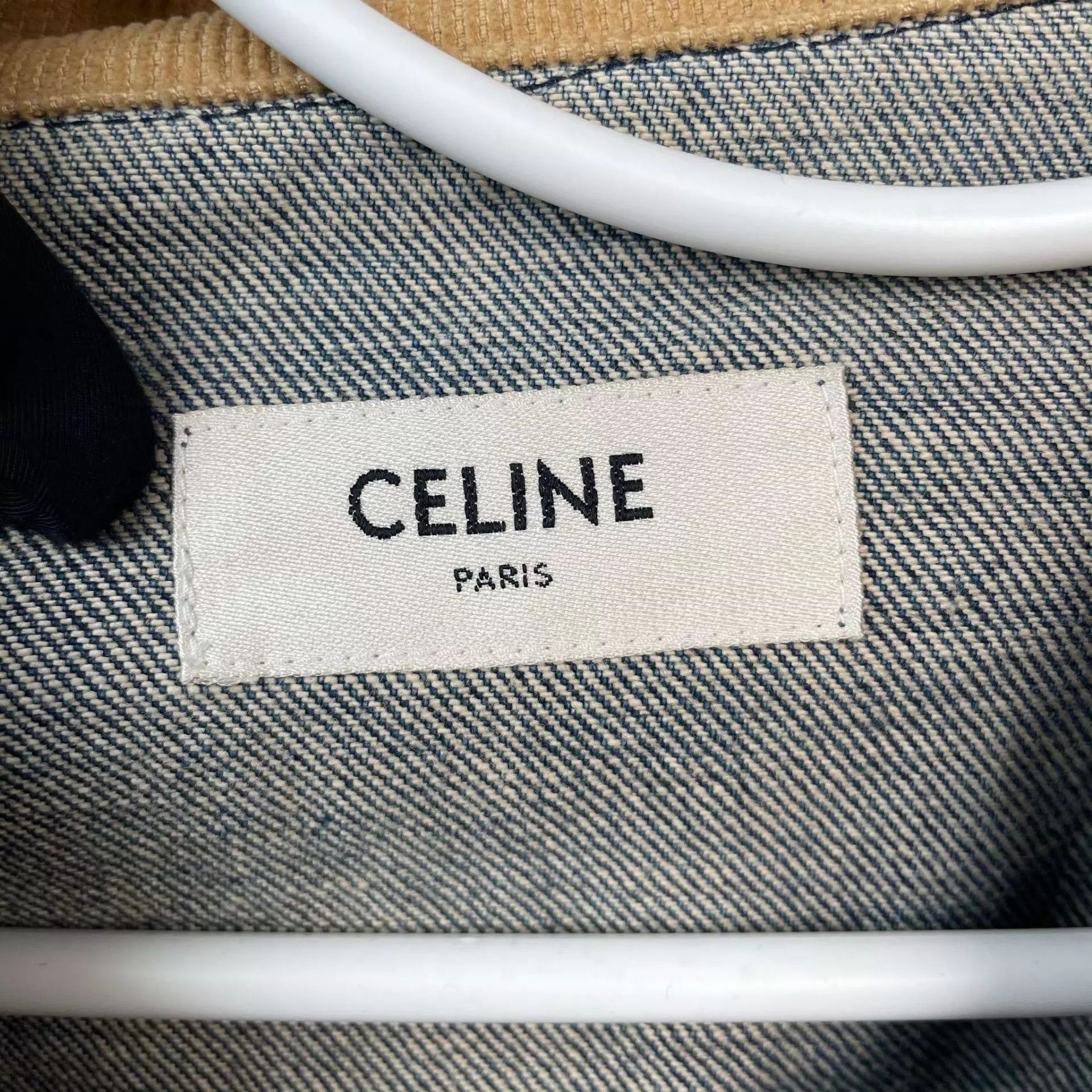 Celine CELINE Denim Jacket S 260211CM1HQ49 Size S / US 4 / IT 40 - 4 Thumbnail