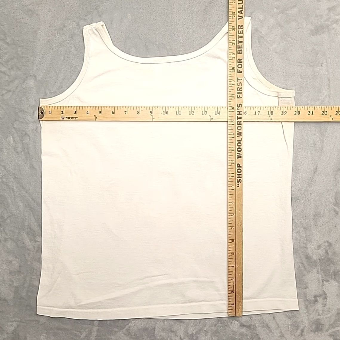 Anvil VTG Big Skyfest Shirt Womens M White Tank Top1995 Hot Air Balloon Made in USA MT Size M / US 6-8 / IT 42-44 - 7 Thumbnail