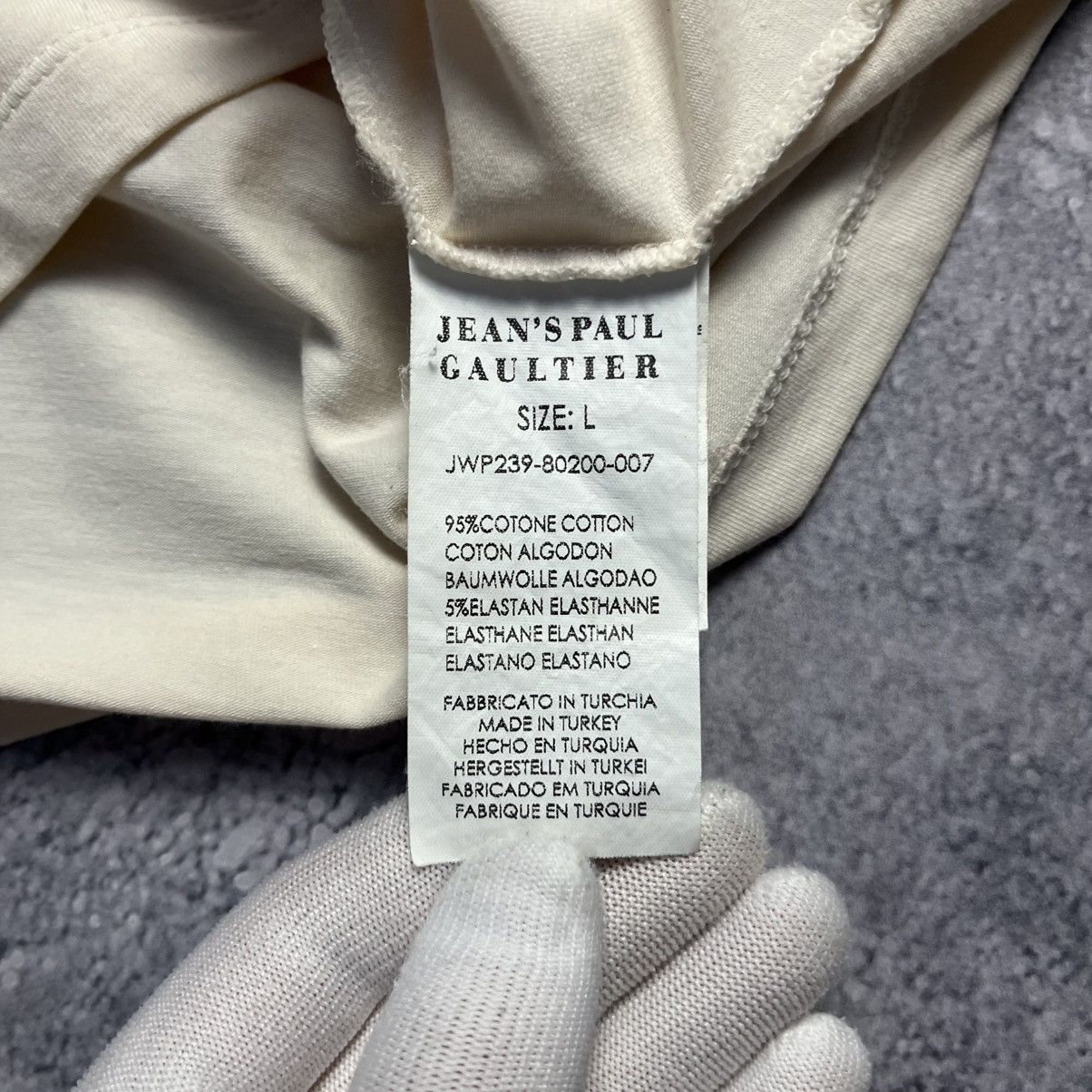 Jean Paul Gaultier Vintage Jean Paul Gaultier Big Rhinestone Central Logo Tee Size L / US 10 / IT 46 - 11 Thumbnail