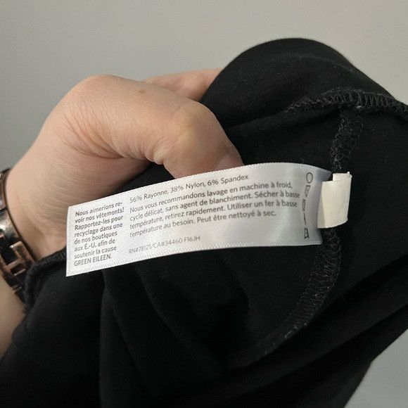 Eileen Fisher Eileen Fisher Black stretch pants size XL Size 36" / US 14 / IT 50 - 5 Thumbnail