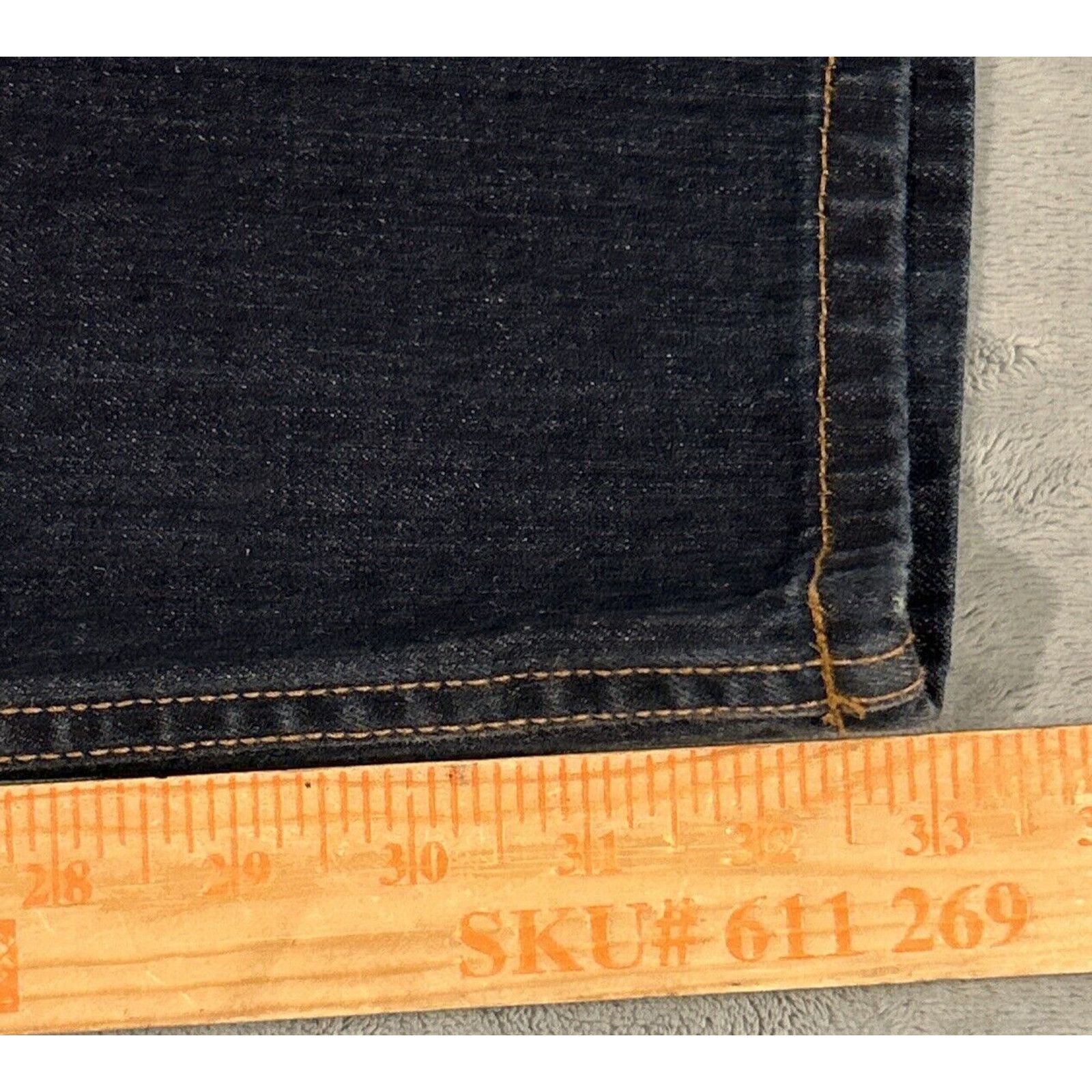 Armani Exchange Armani Exchange Jeans Womens 28 Reg 28x33 Slim Straight Dark Size 28" / US 6 / IT 42 - 6 Thumbnail