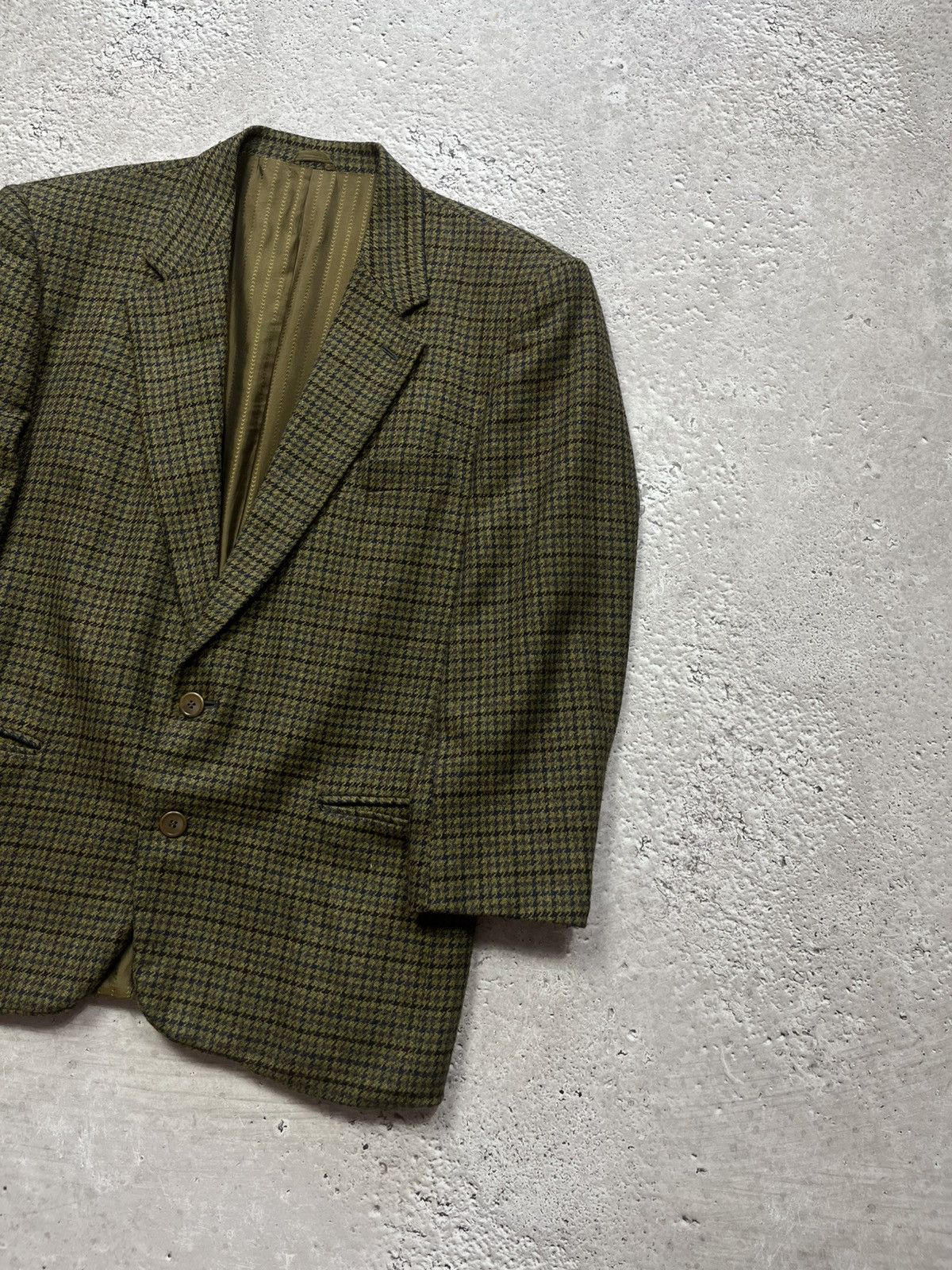 Loro Piana Hilton Loro Piana Blazer 100% Cashmere Italy Check 48 Size US M / EU 48-50 / 2 - 2 Thumbnail