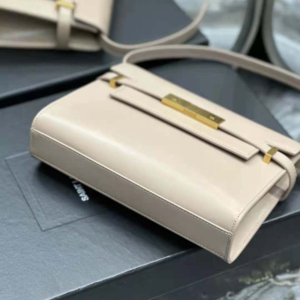 Saint Laurent Paris o1s1wg111024 Size : OS / Manhattan Small Bag in Peach Size ONE SIZE - 5 Thumbnail