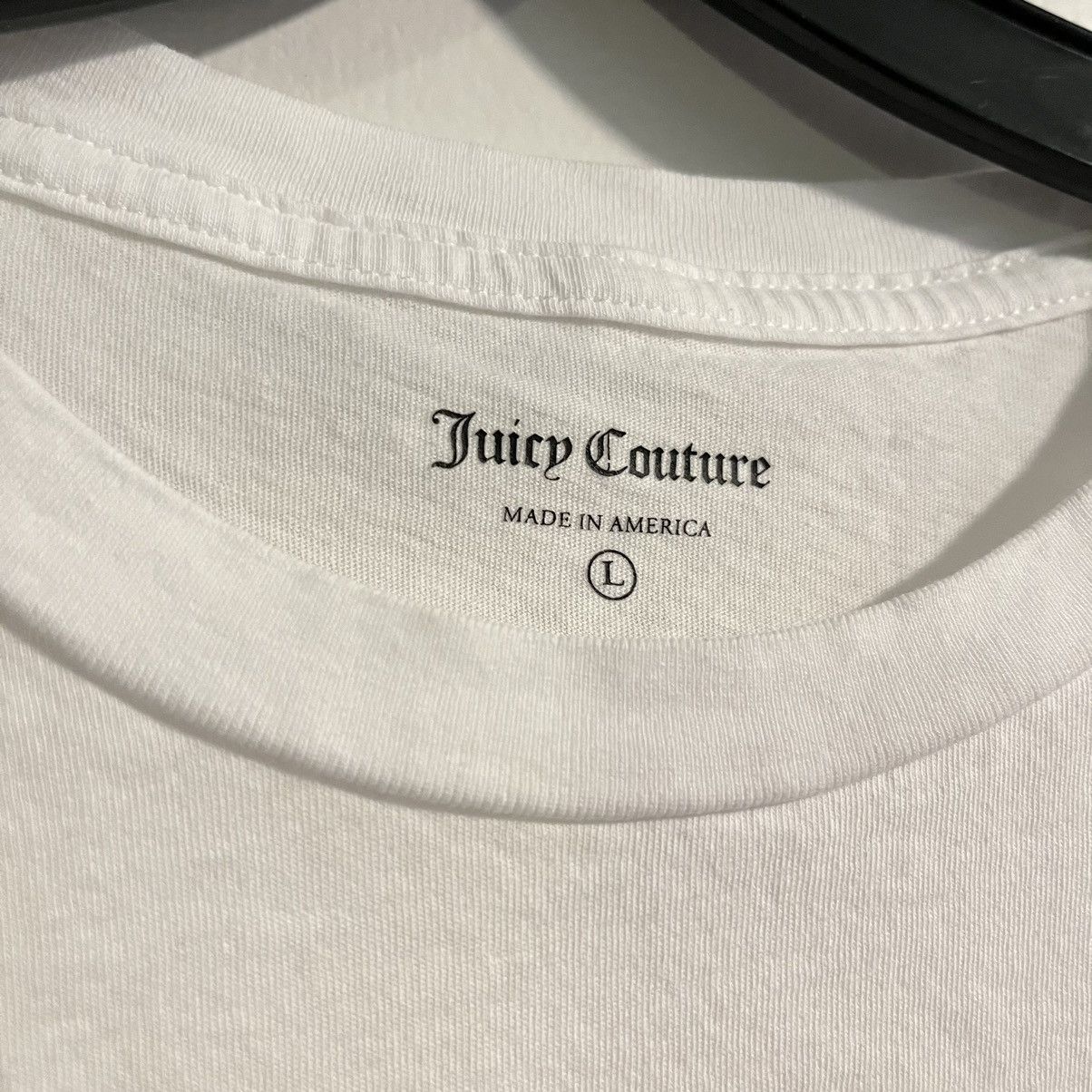 Juicy Couture Vintage Juicy Couture Scottie Dog Foil Graphic Logo T Shirt Size L / US 10 / IT 46 - 3 Thumbnail
