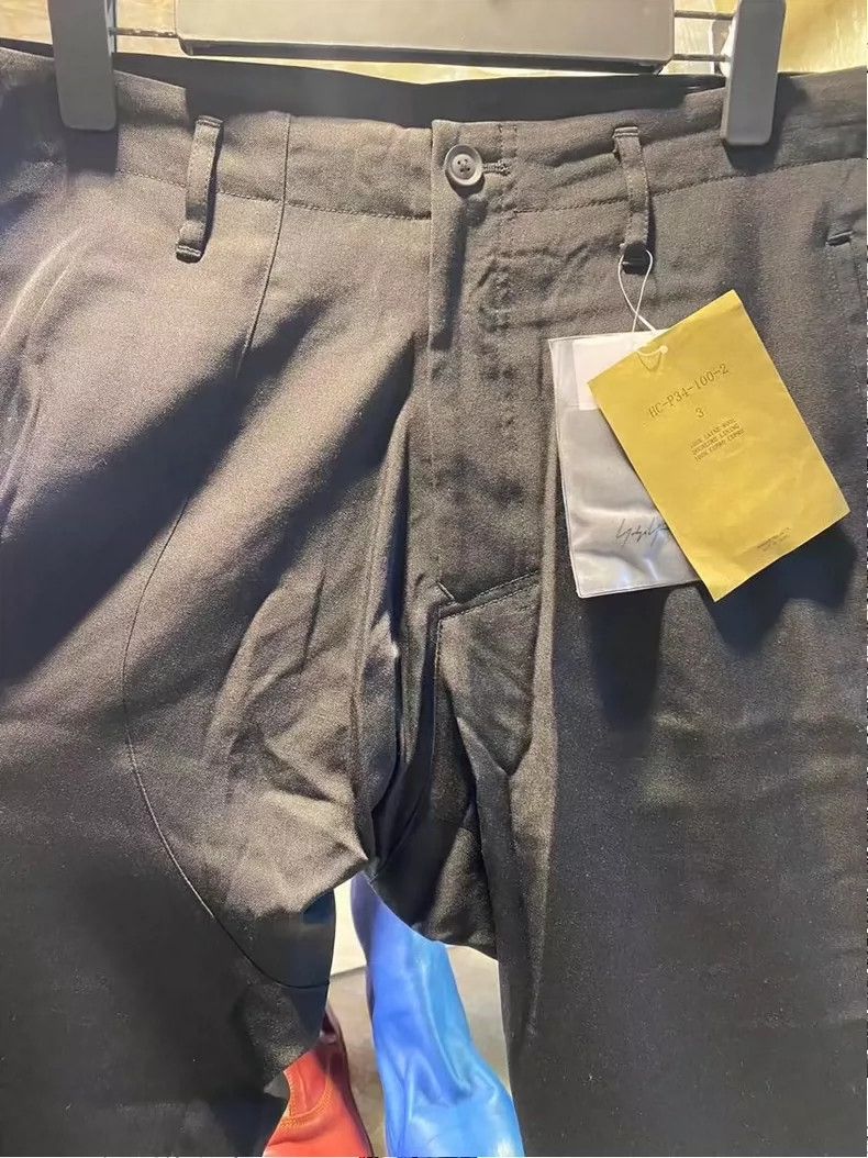 Yohji Yamamoto Yohji Yamamoto size 3 Wool slacks pants Size US 30 / EU 46 - 3 Thumbnail
