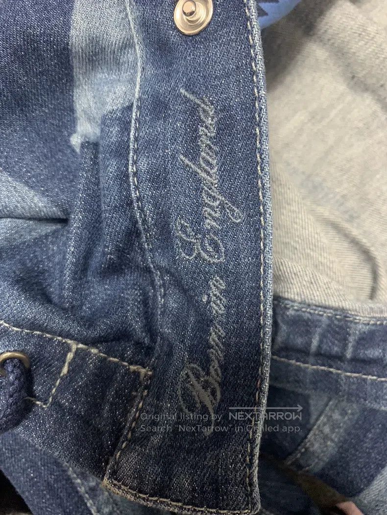 Vivienne Westwood Vivienne Westwood Star and Moon Faded Tie-Dye Denim Shirt Size US S / EU 44-46 / 1 - 8 Thumbnail