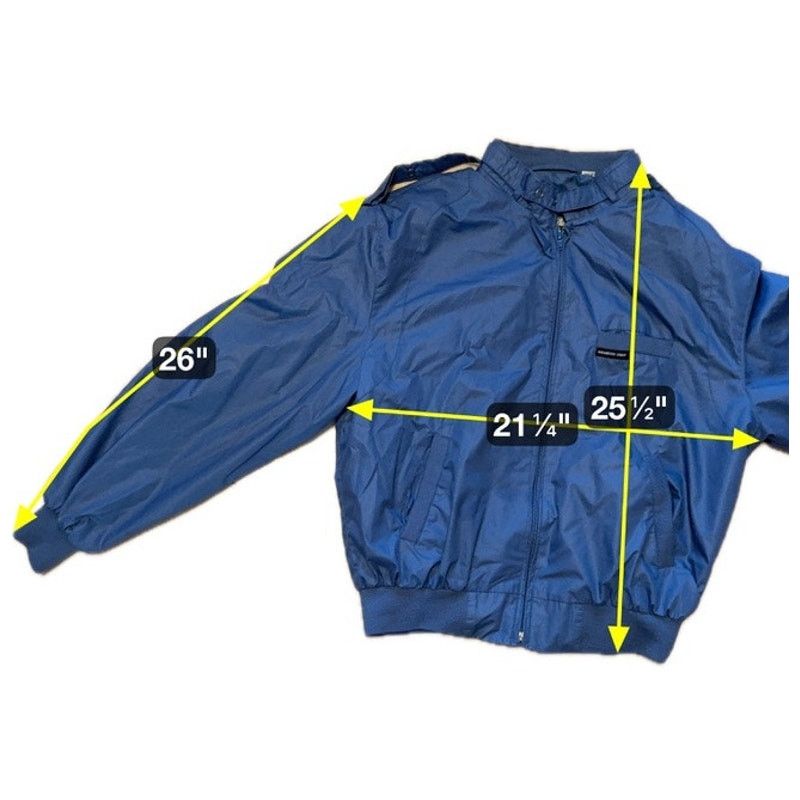 Members Only Vintage Members Only Bomber Jacket 42 Hong Kong 80s Style Size US L / EU 52-54 / 3 - 9 Thumbnail