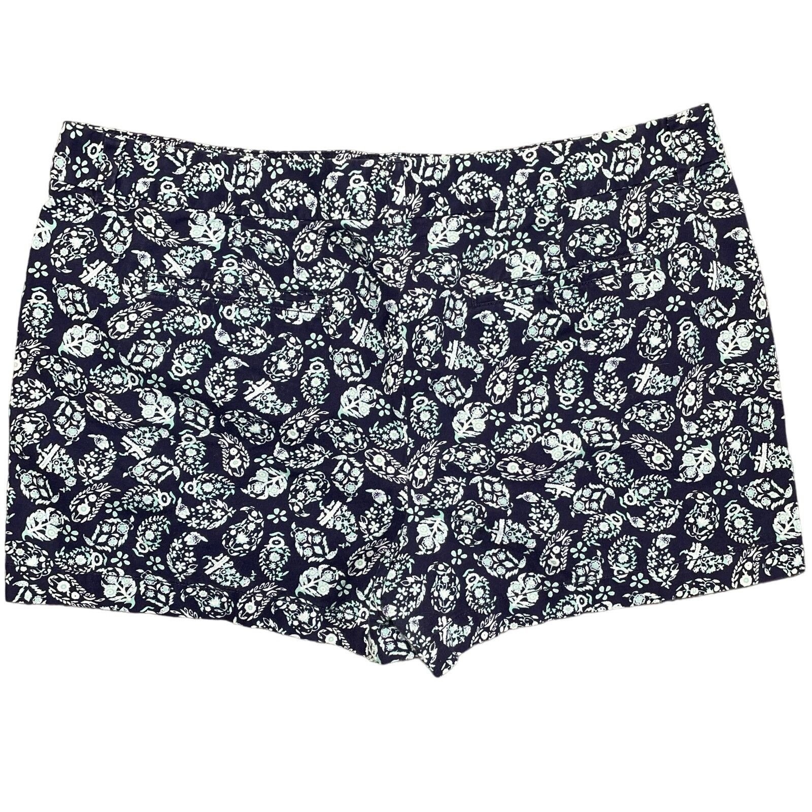 Loft NWOT Loft Cotton Paisley Shorts Size 38" / US 16 / IT 52 - 8 Thumbnail