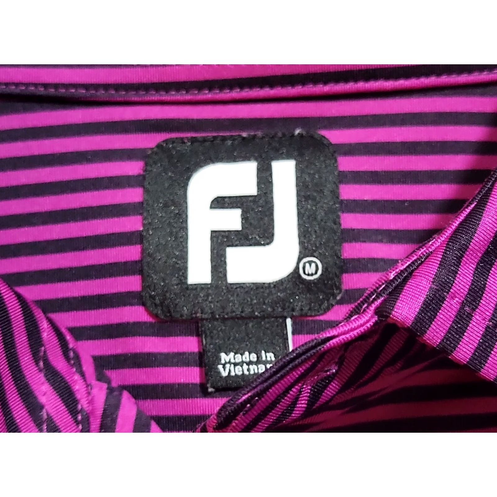 Footjoy FootJoy Mens Polo Shirt Medium Golf Purple Short Sleeve Athletic Legacy Club Alaqua Lakes Logo Sports Size US M / EU 48-50 / 2 - 3 Thumbnail