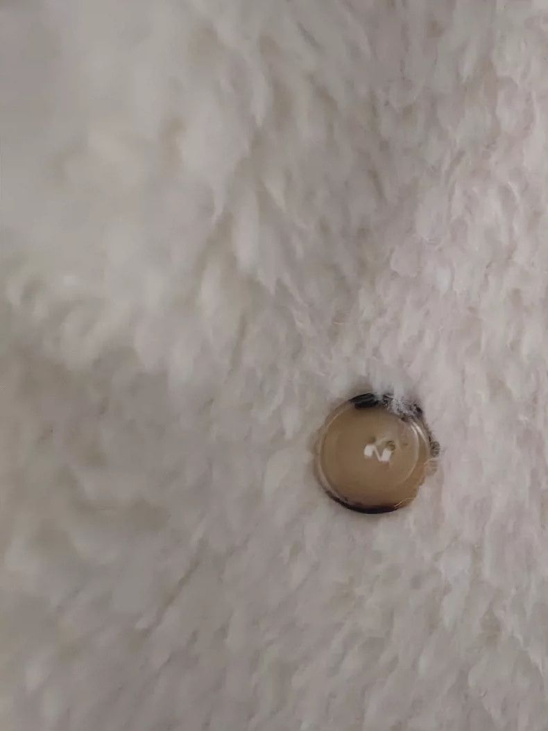 Max Mara Max Mara White short teddy coat Size S / US 4 / IT 40 - 4 Thumbnail