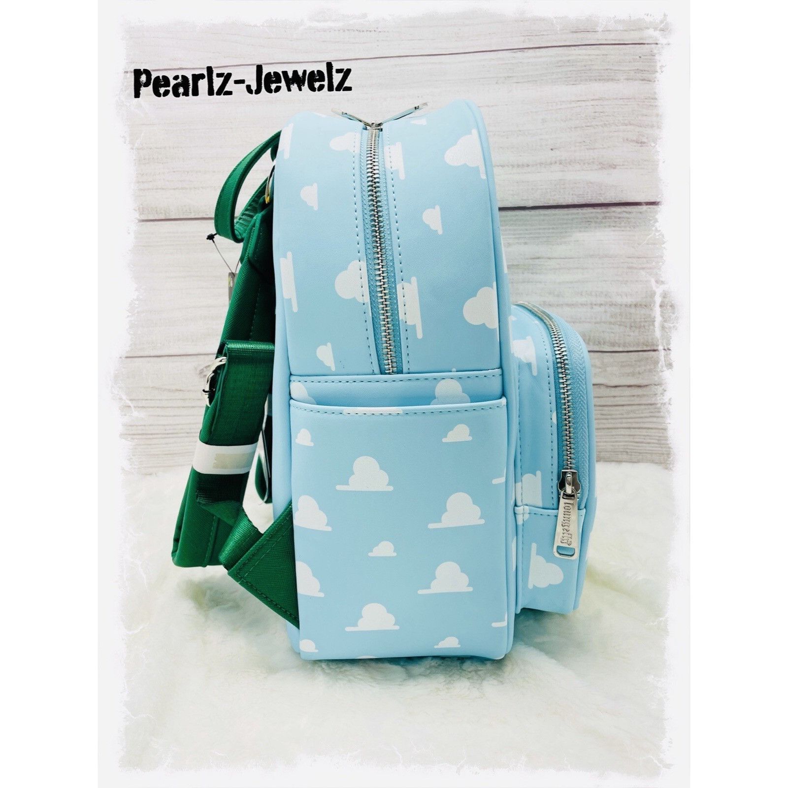 Disney Loungefly Pixar Toy Story Rex Dinosaur RAURS Clouds Backpack Size ONE SIZE - 5 Thumbnail