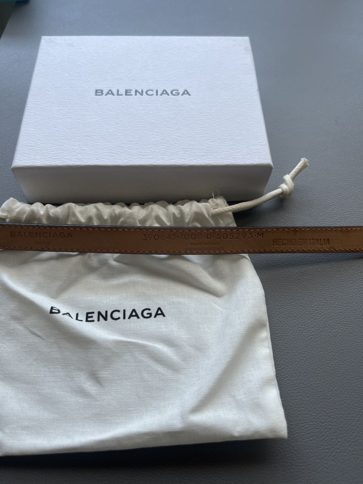 Balenciaga Balenciaga Black Leather Triple Tour Bracelet Size ONE SIZE - 5 Thumbnail