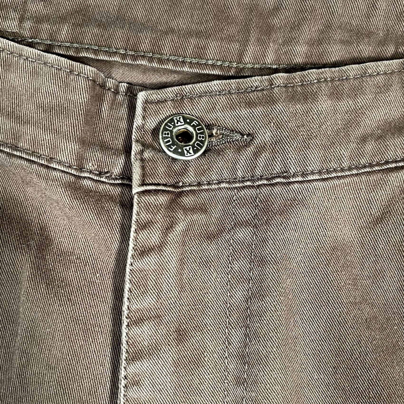 Fubu VINTAGE Y2K Fubu X Rugged Outdoor Brown Wide-Leg Hiking Pants Khakis 34 Regular Mens 30 Inseam Baggy Flare 10 in Leg Opening Size US 34 / EU 50 - 7 Thumbnail