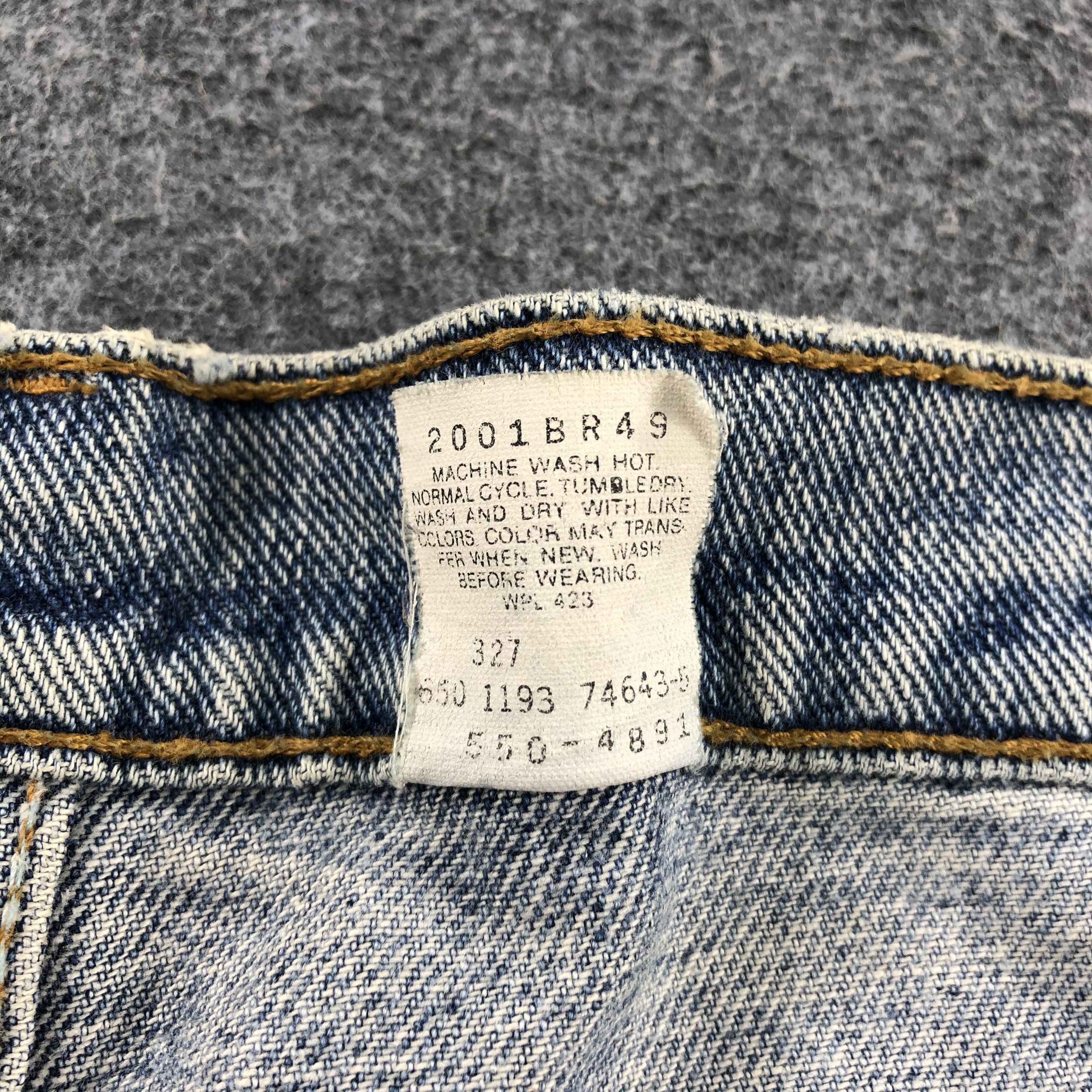 Levi's × Vintage Vintage 90s Levis 550 Jeans-JM1815 Size US 37 - 9 Thumbnail