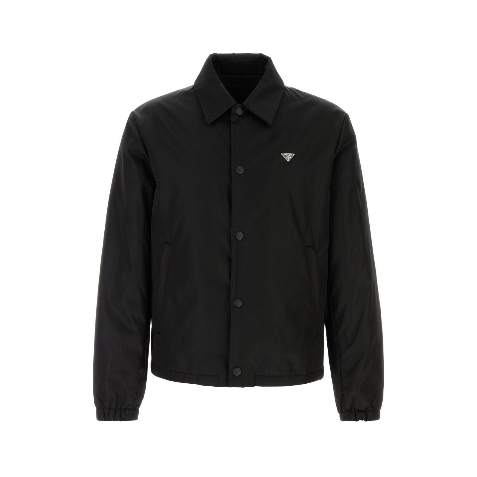 Prada PRADA Black Re-Nylon Jacket New & Authentic (Men's size:L;) Size US L / EU 52-54 / 3 - 1 Thumbnail