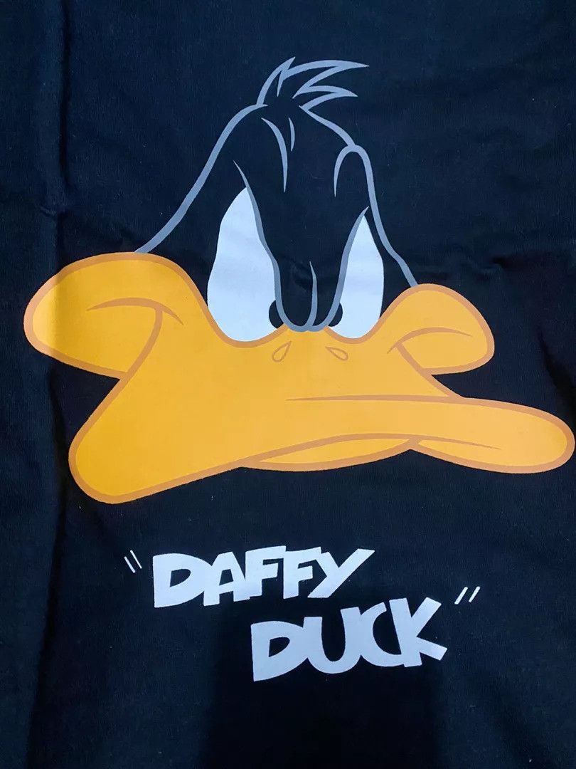 Duckworth Aerostreet T Shirt Oversized Daffy Duck Black T-Shirt Size US L / EU 52-54 / 3 - 3 Thumbnail