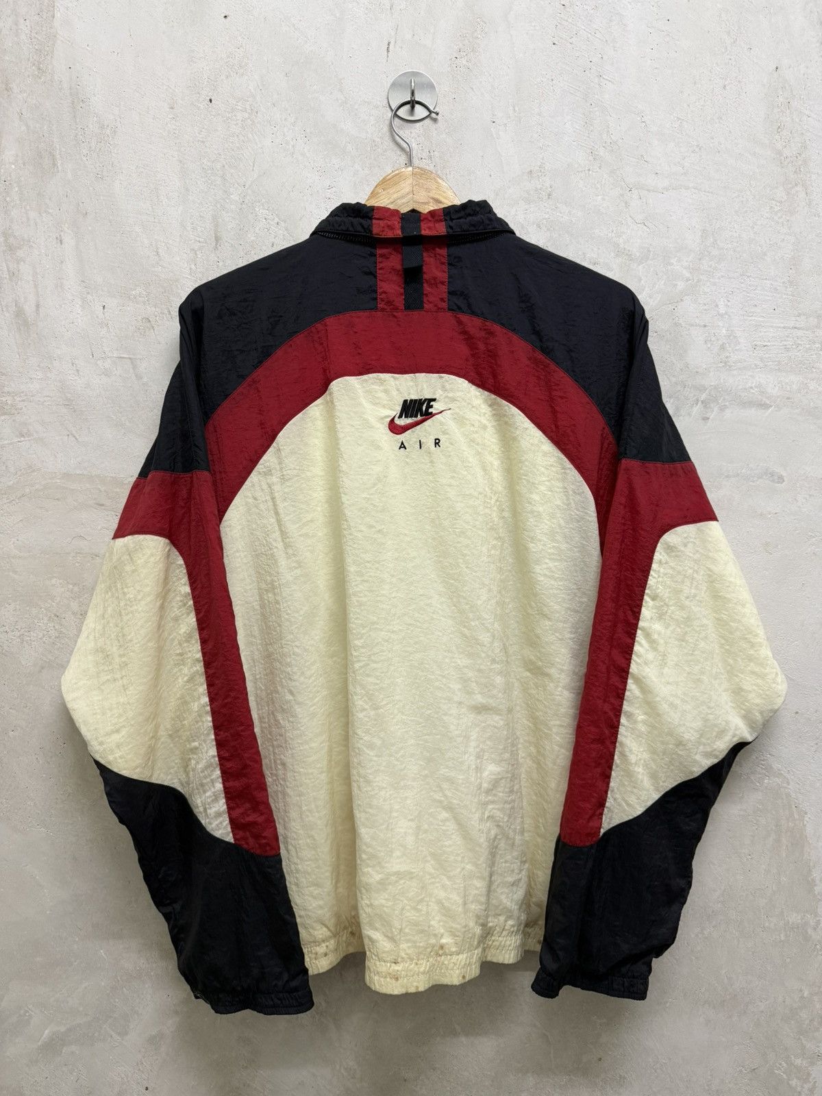 Nike Vintage 90’s Nike Distressed Windbreaker Jacket Size US XXL / EU 58 / 5 - 4 Thumbnail