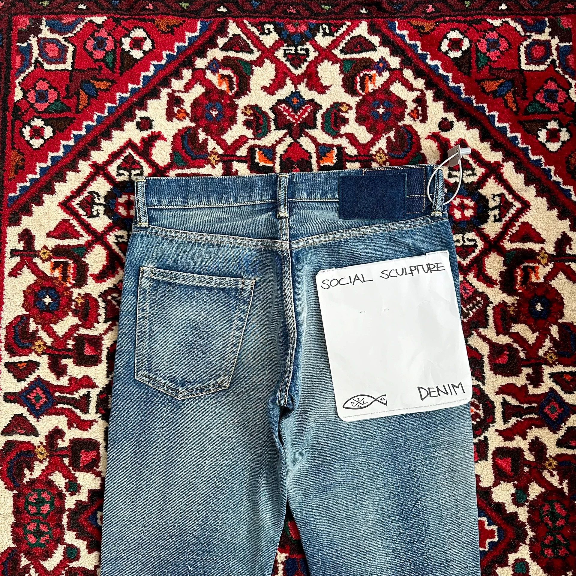 Visvim visvim 15aw 04d10 yellow mud wash w30l30 Size US 30 / EU 46 - 3 Thumbnail