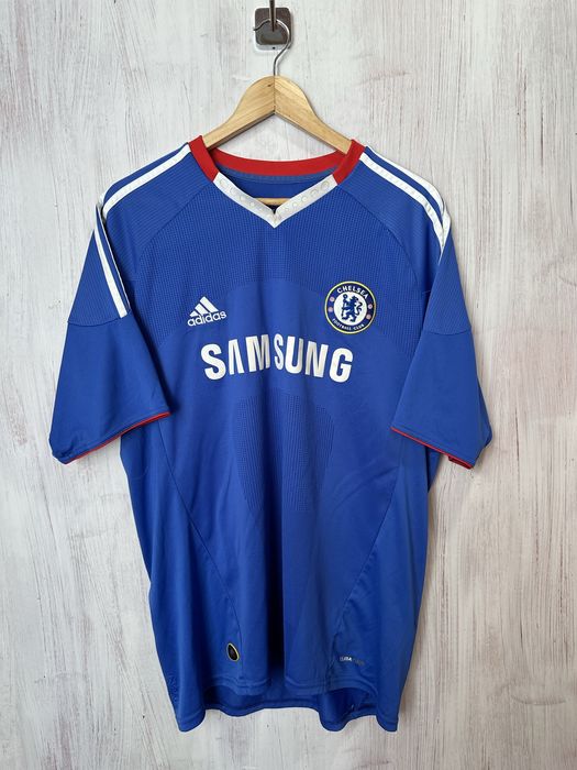 Adidas Chelsea London 2010 2011 home shirt jersey football soccer Grailed