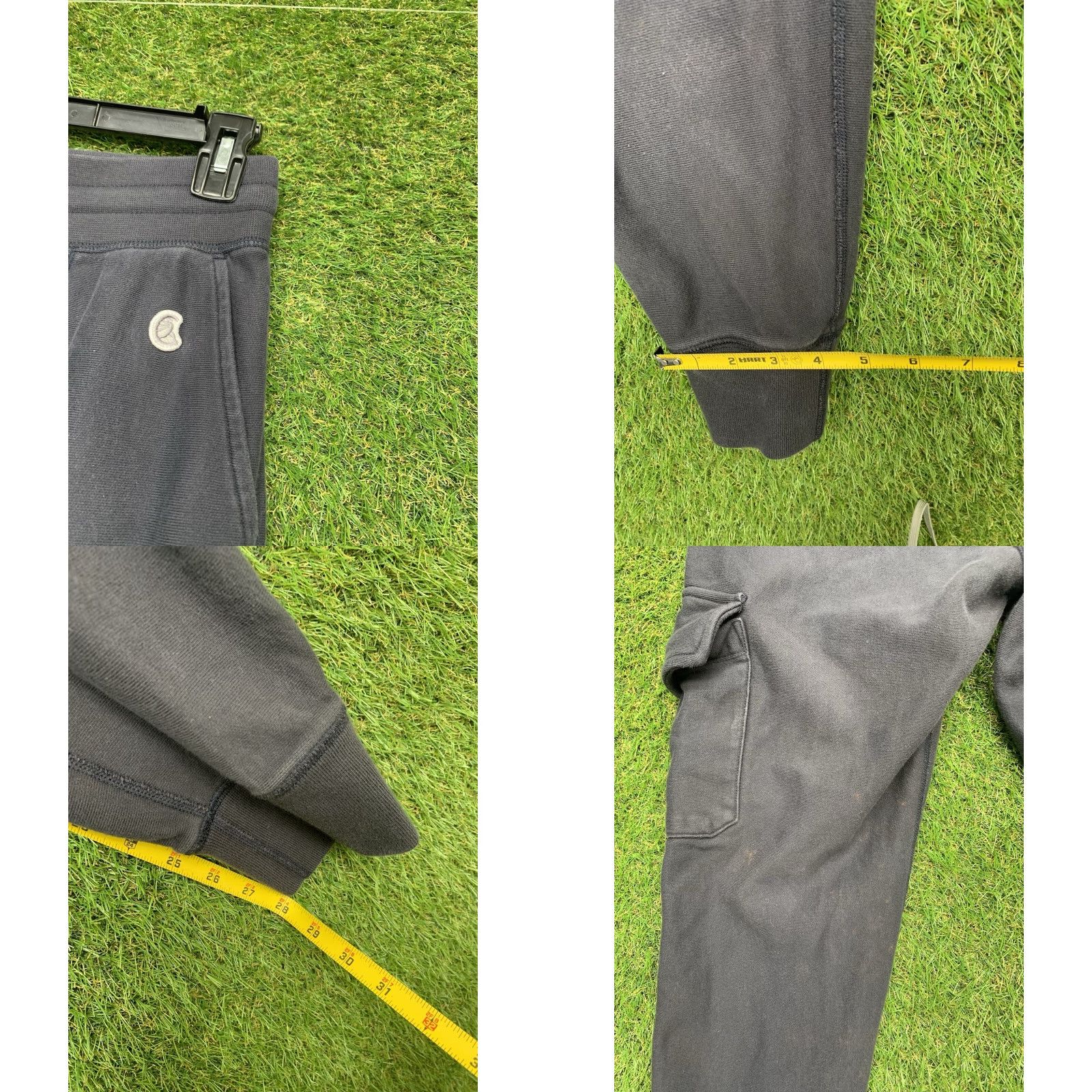 Todd Snyder TODD SNYDER Champion Utility Cargo Sweatpants Mens Small Blue Joggers Athletic Casual Size US 29 - 8 Thumbnail