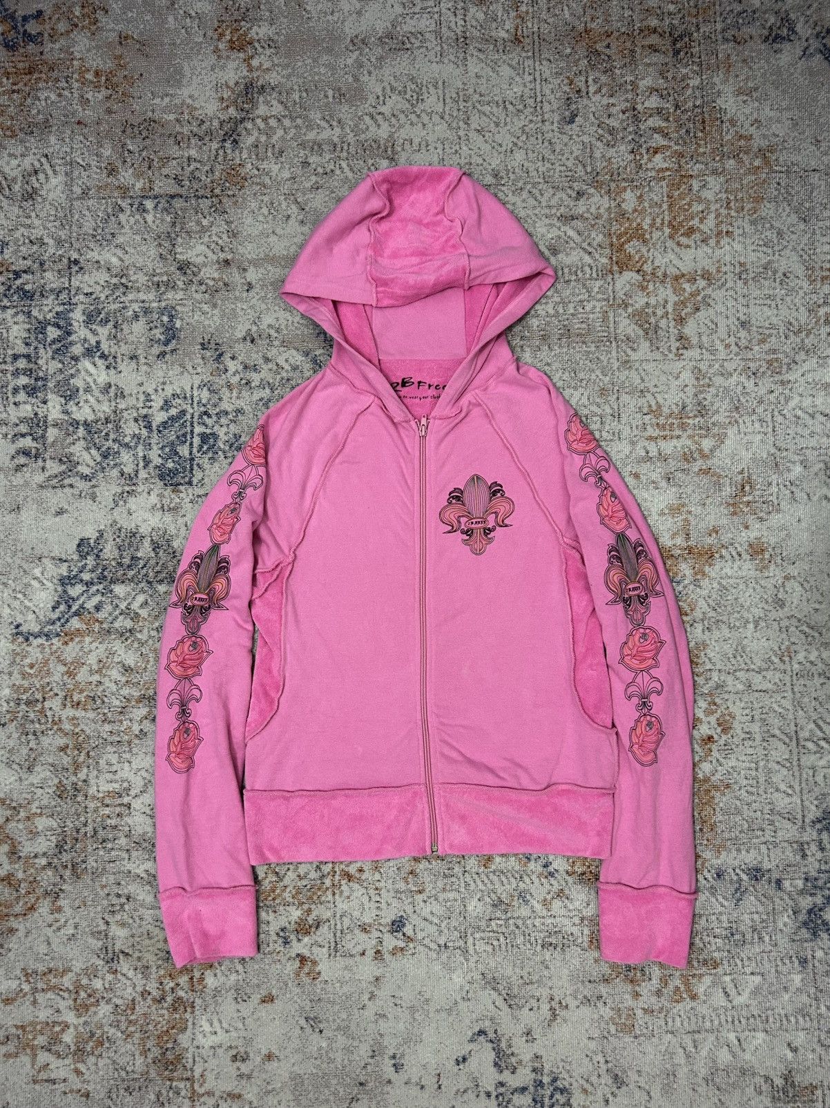 If Six Was Nine 2B Free Cross Flowers Zip Hoodie Size US XS / EU 42 / 0 - 2 Thumbnail