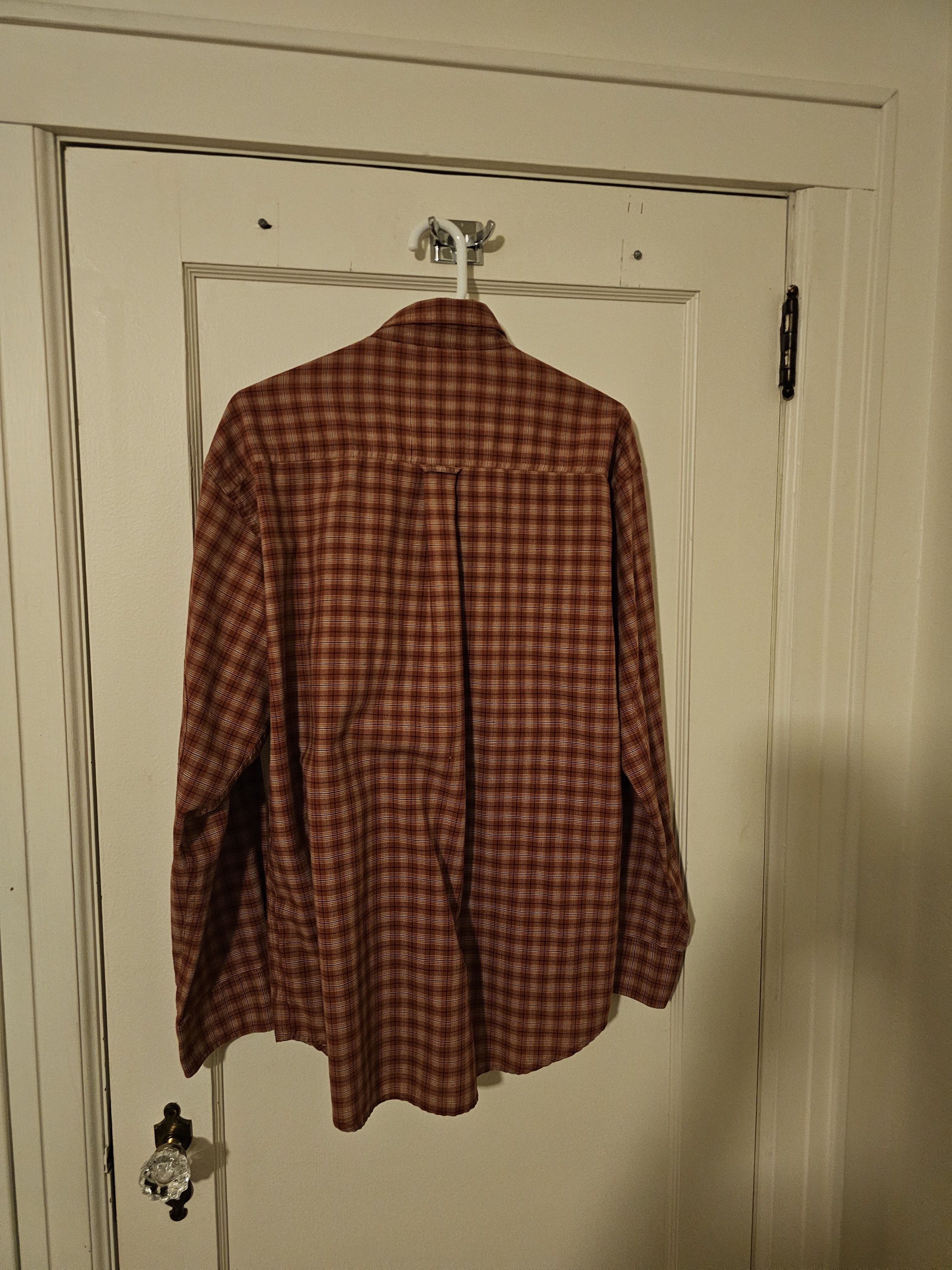 Cabelas Cabela's men's medium regular rust orange and tan Size US M / EU 48-50 / 2 - 2 Thumbnail