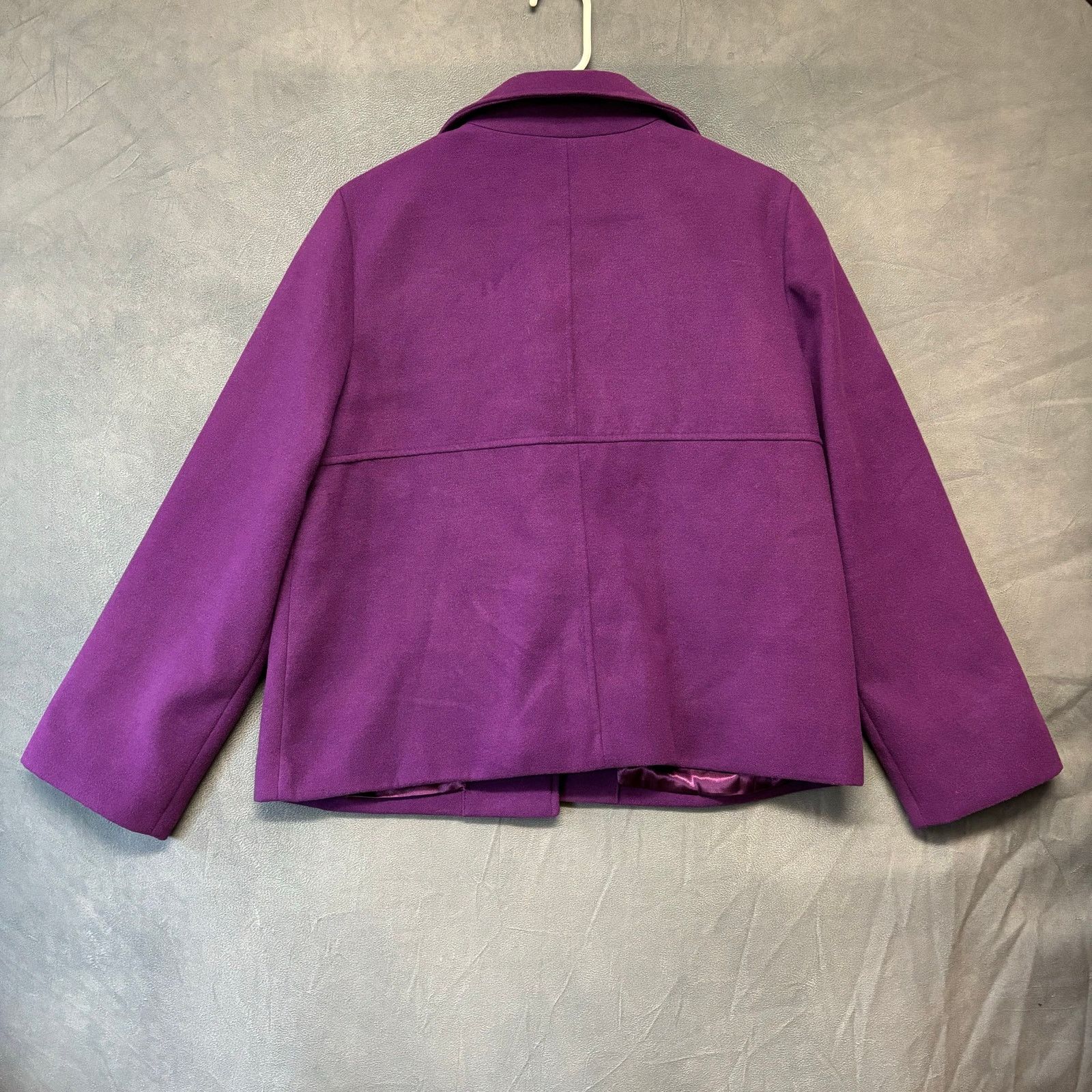Other Chico's Purple Blazer Size 2 US Small Open Front Preppy Soft Size S / US 4 / IT 40 - 2 Thumbnail