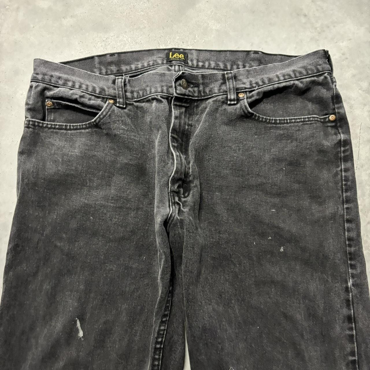 Japanese Brand × Vintage Crazy Vintage Y2K/2000s Grunge Black Skater Denim Jeans! Size US 40 / EU 56 - 5 Thumbnail