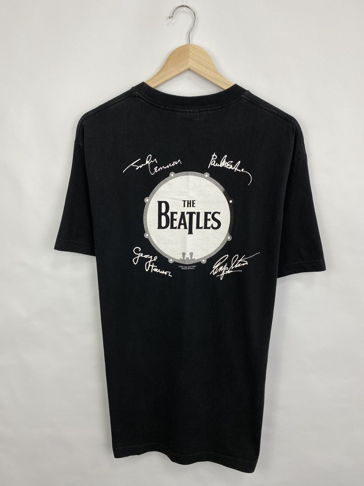 Band Tees 🇬🇧 Vintage 2002 The Beatles Apple Rare Retro T-Shirt Hype Y2K Size US L / EU 52-54 / 3 - 3 Thumbnail