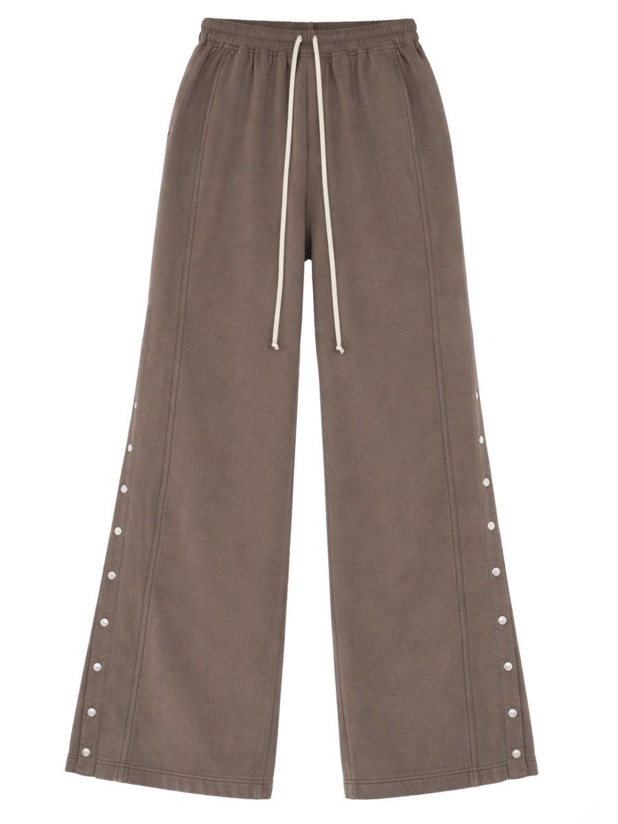 Rick Owens Drkshdw RICK OWENS DRKSHDW SWEATPANTS - BROWN Size 30" / US 8 / IT 44 - 1 Thumbnail