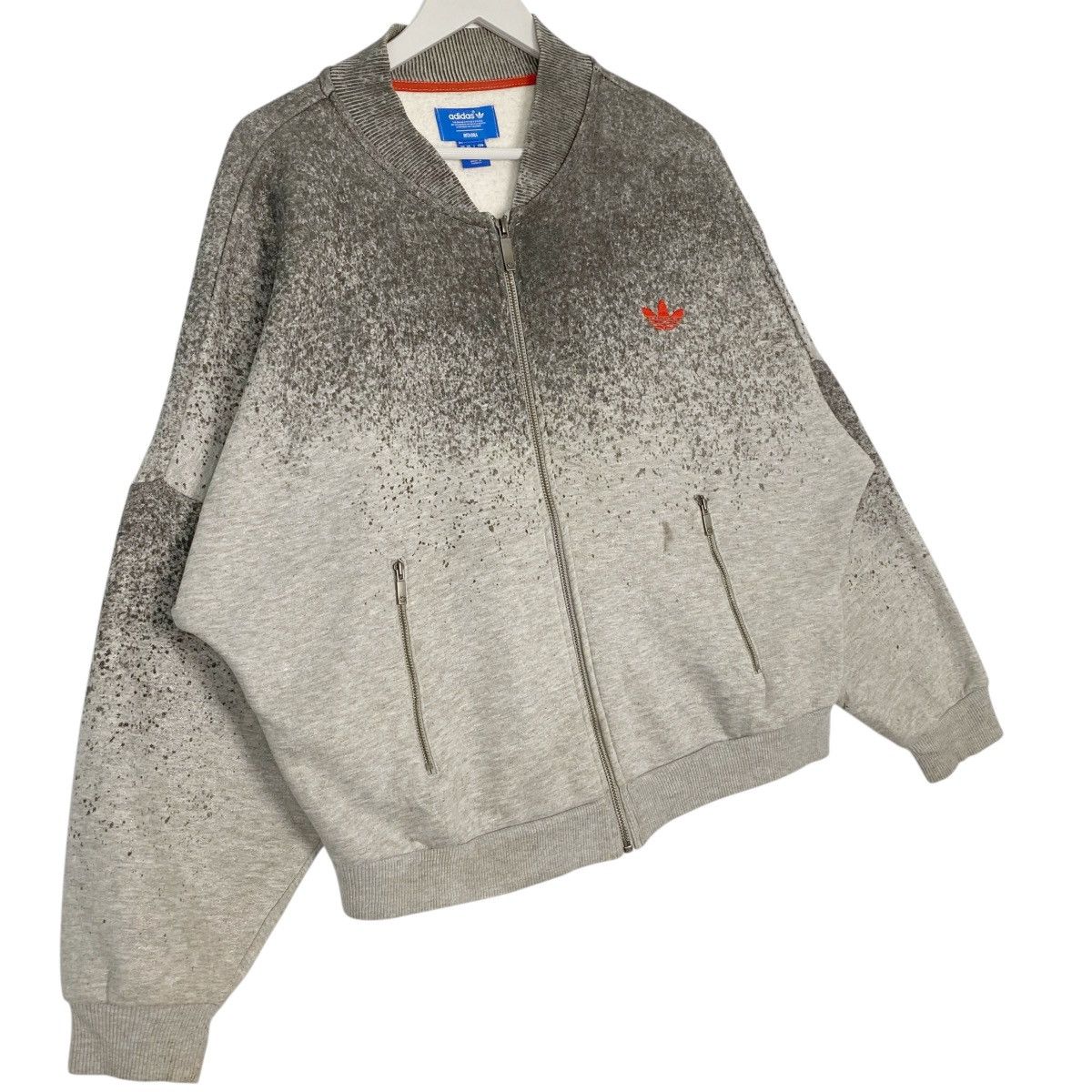 Other Vintage Adidas Full Zip Small Logo Hoodie Sweater Black/Gray Size US M / EU 48-50 / 2 - 3 Thumbnail