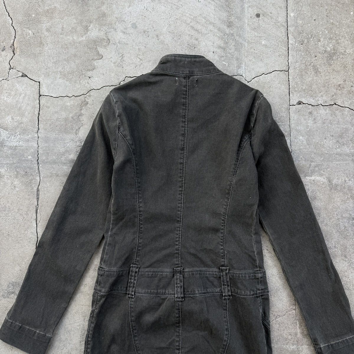 Diesel Diesel Grey Slim Avant Garde Coat Size M / US 6-8 / IT 42-44 - 5 Thumbnail