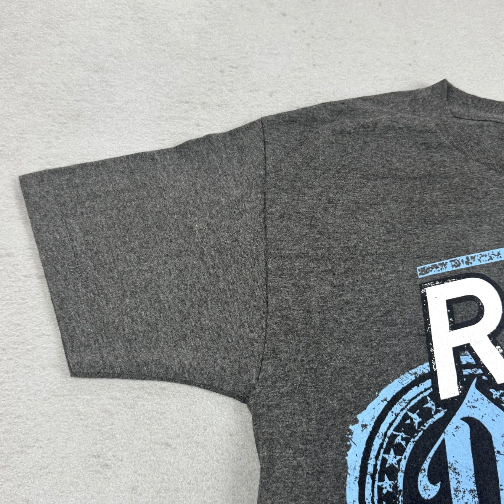 Vintage WWE Shirt Mens Large Gray Run The Place Graphic WWE AJ Styles P1 Logo Tee Size US L / EU 52-54 / 3 - 3 Thumbnail