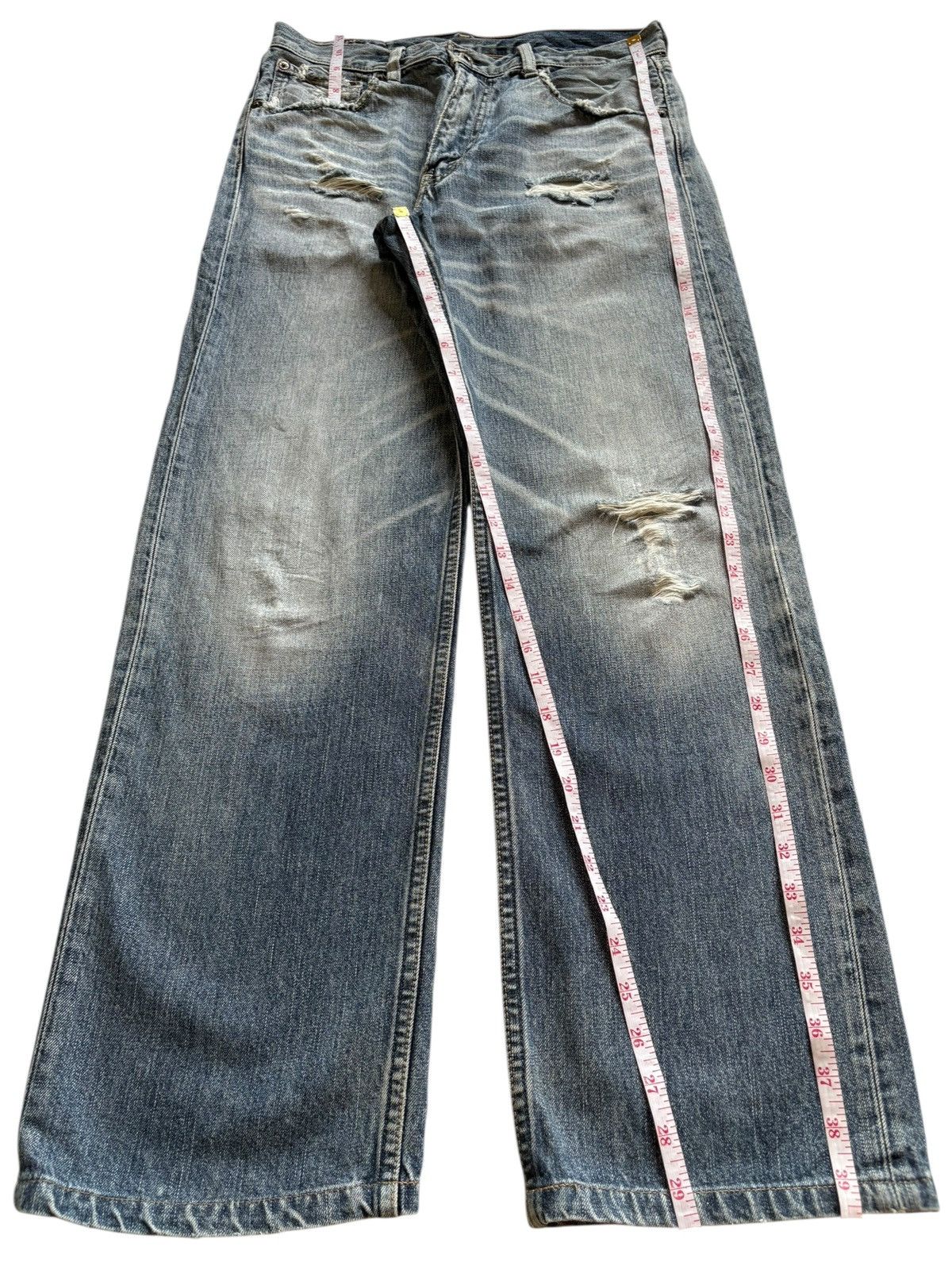 Levi's Vintage 90s Levis 503 Faded Wash Distressed Baggy Jeans Size US 30 / EU 46 - 13 Thumbnail