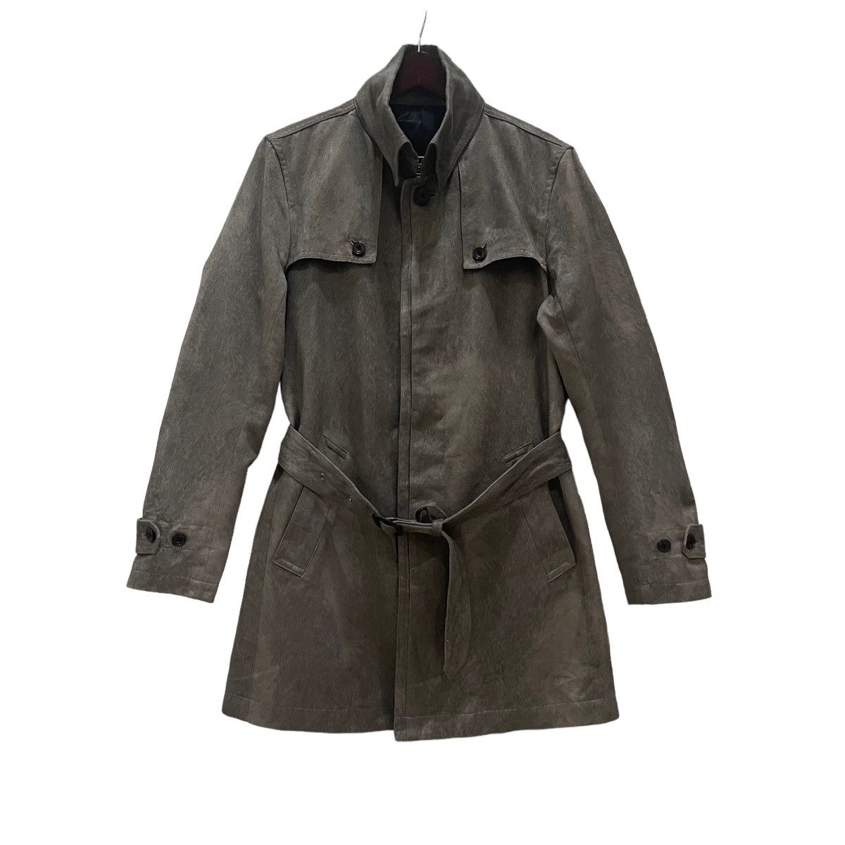 数量は多 vintage vintage coat tornado suede micro mart by micro ...