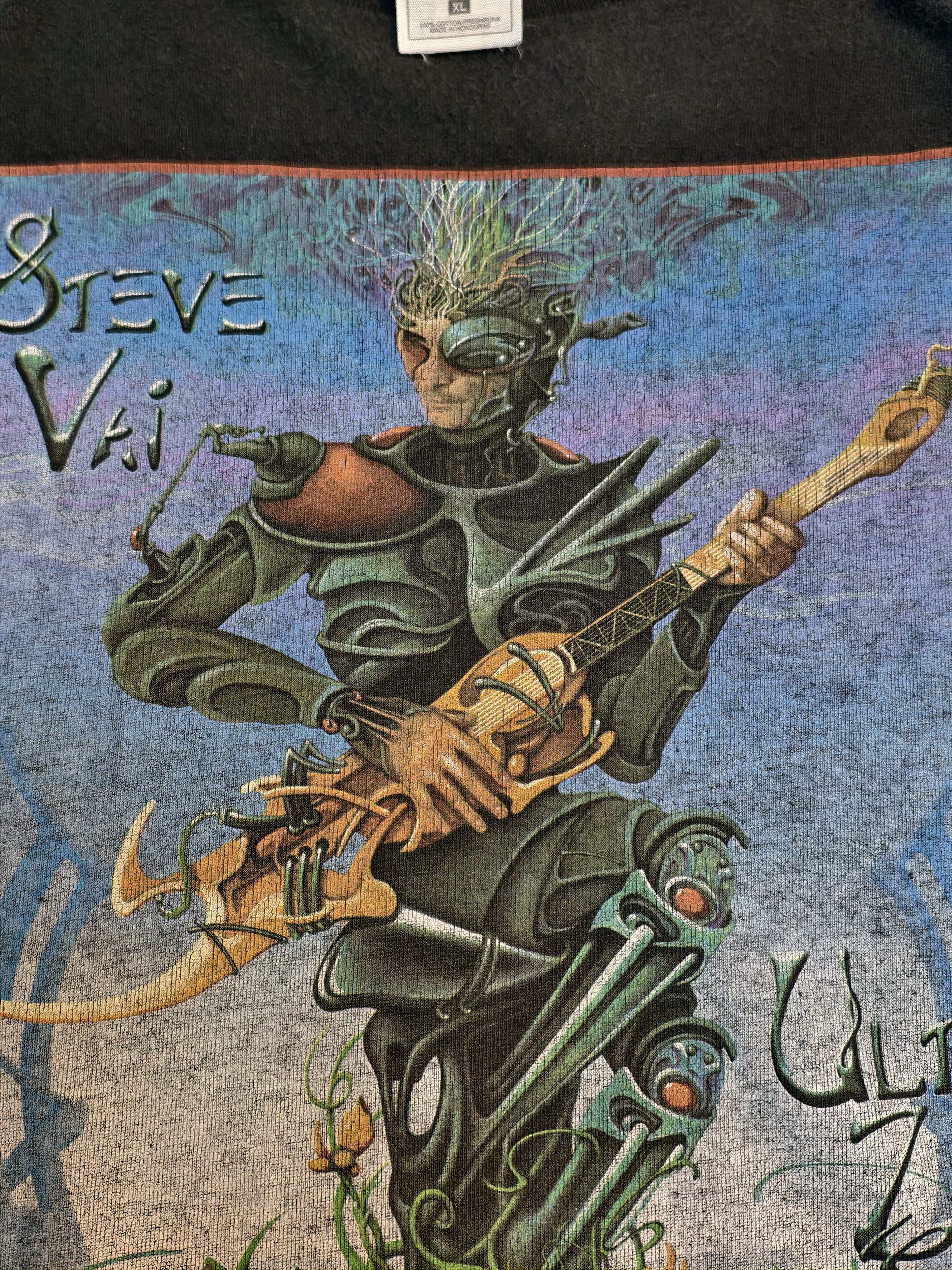 Vintage Vtg Steve Vai Ultra Zone tour Size US XL / EU 56 / 4 - 5 Thumbnail